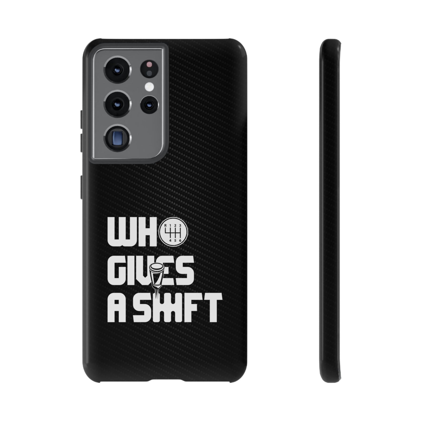 Who Gives a Shift Car Tough Phone Case | Funny Car Guy Gift