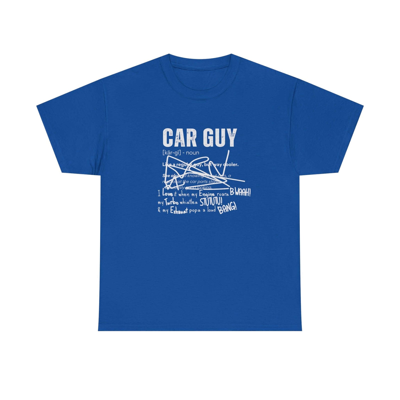 Car guy definition shirt - funny petrolhead gift tee
