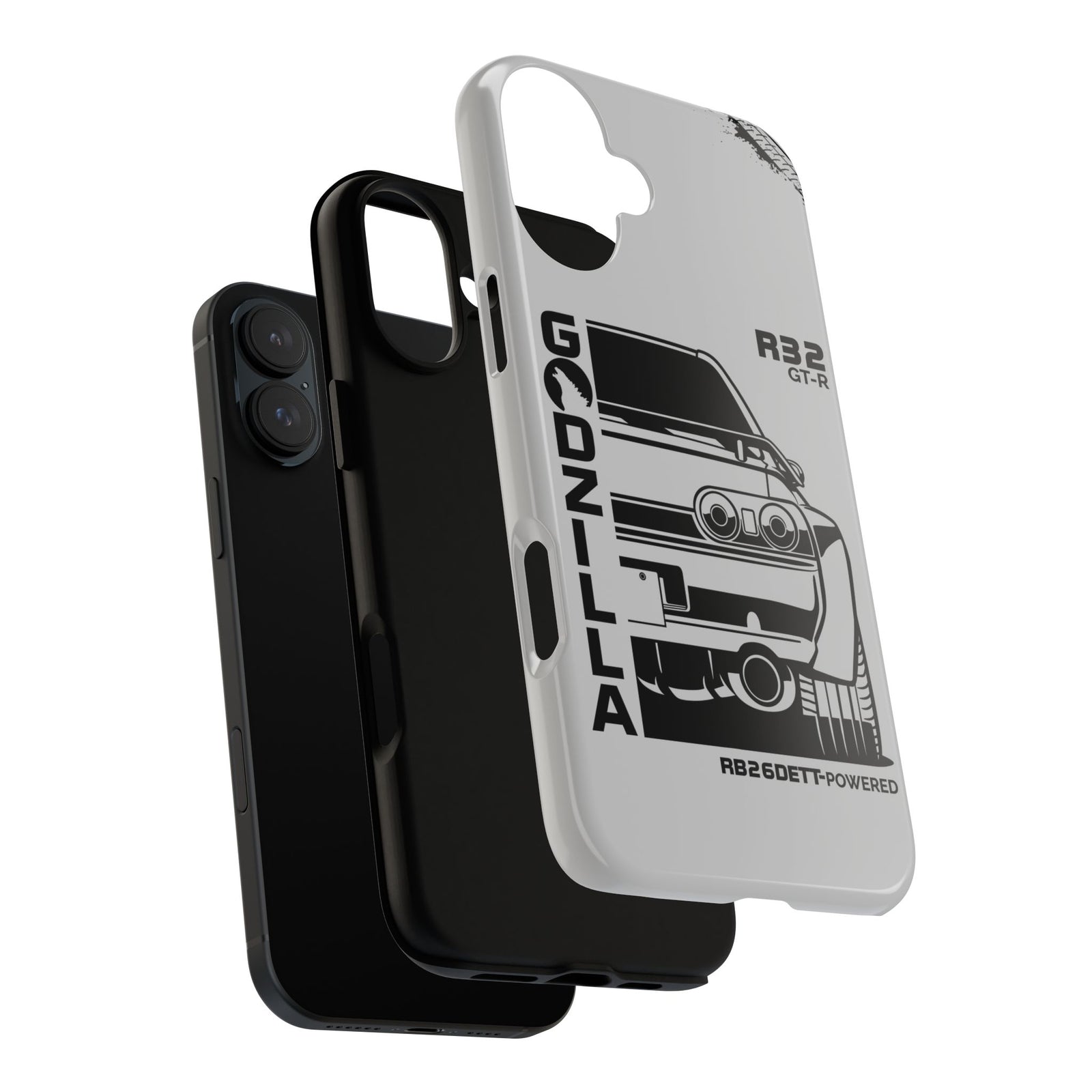R32 Skyline GTR BNR32 Godzilla Tough Phone Case | JDM Car Gift
