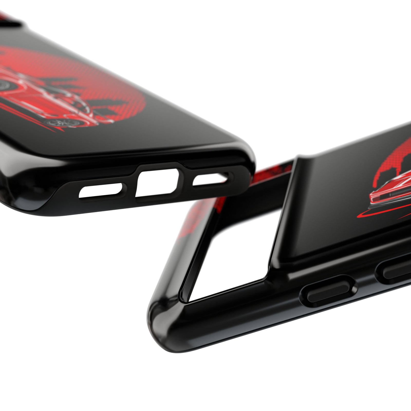 MKIV A80 Supra 2JZ Red City Tough Phone Case | JDM Car Guy Gift