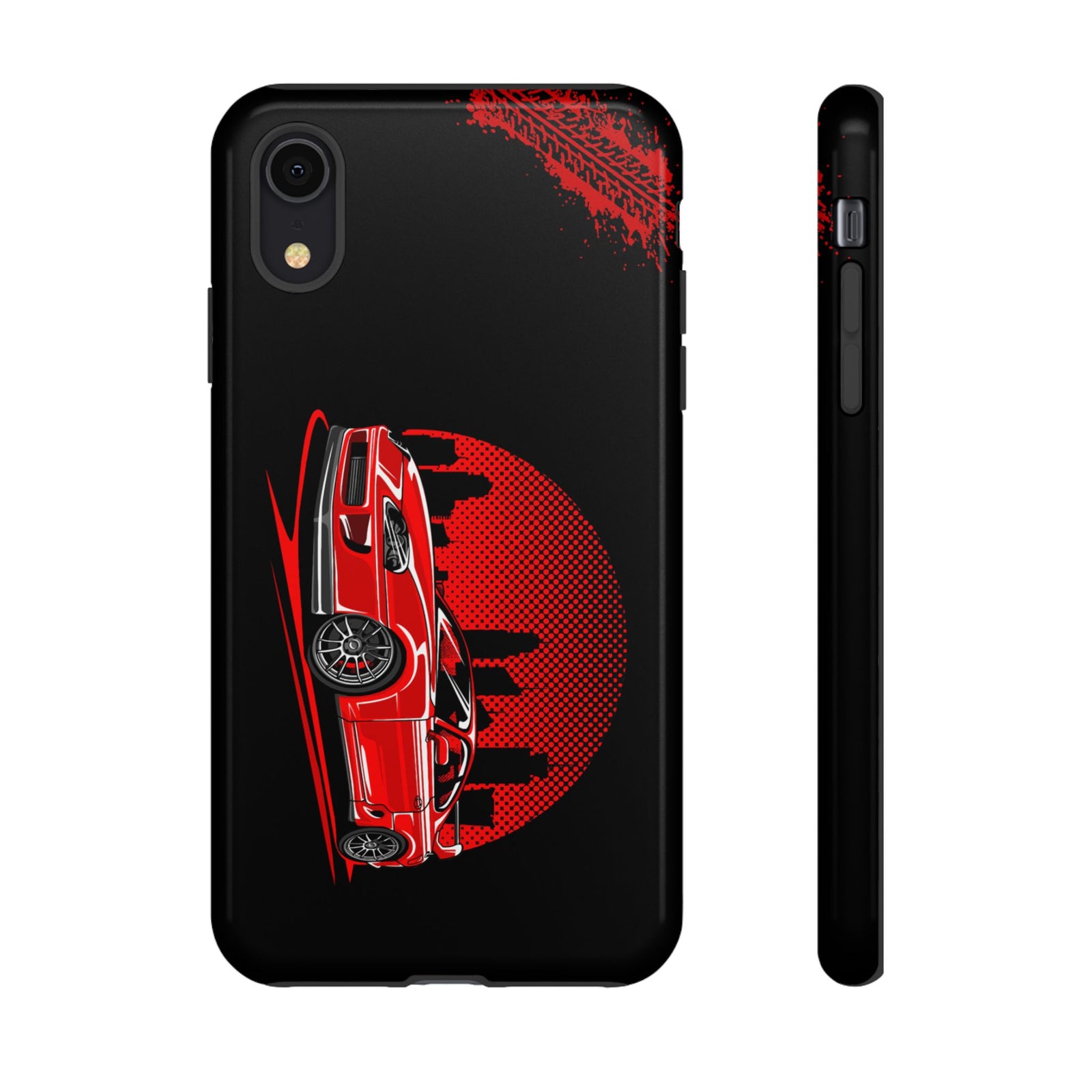 MKIV A80 Supra 2JZ Red City Tough Phone Case | JDM Car Guy Gift