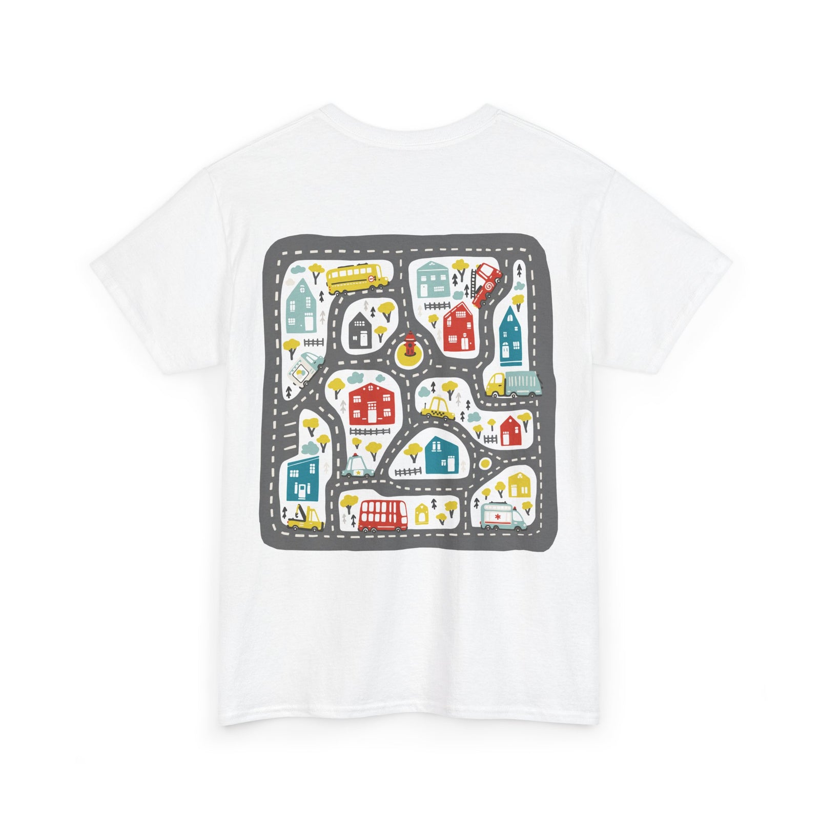 Play Cars on Dad's Back T-Shirt | Funny Dad Car Tee