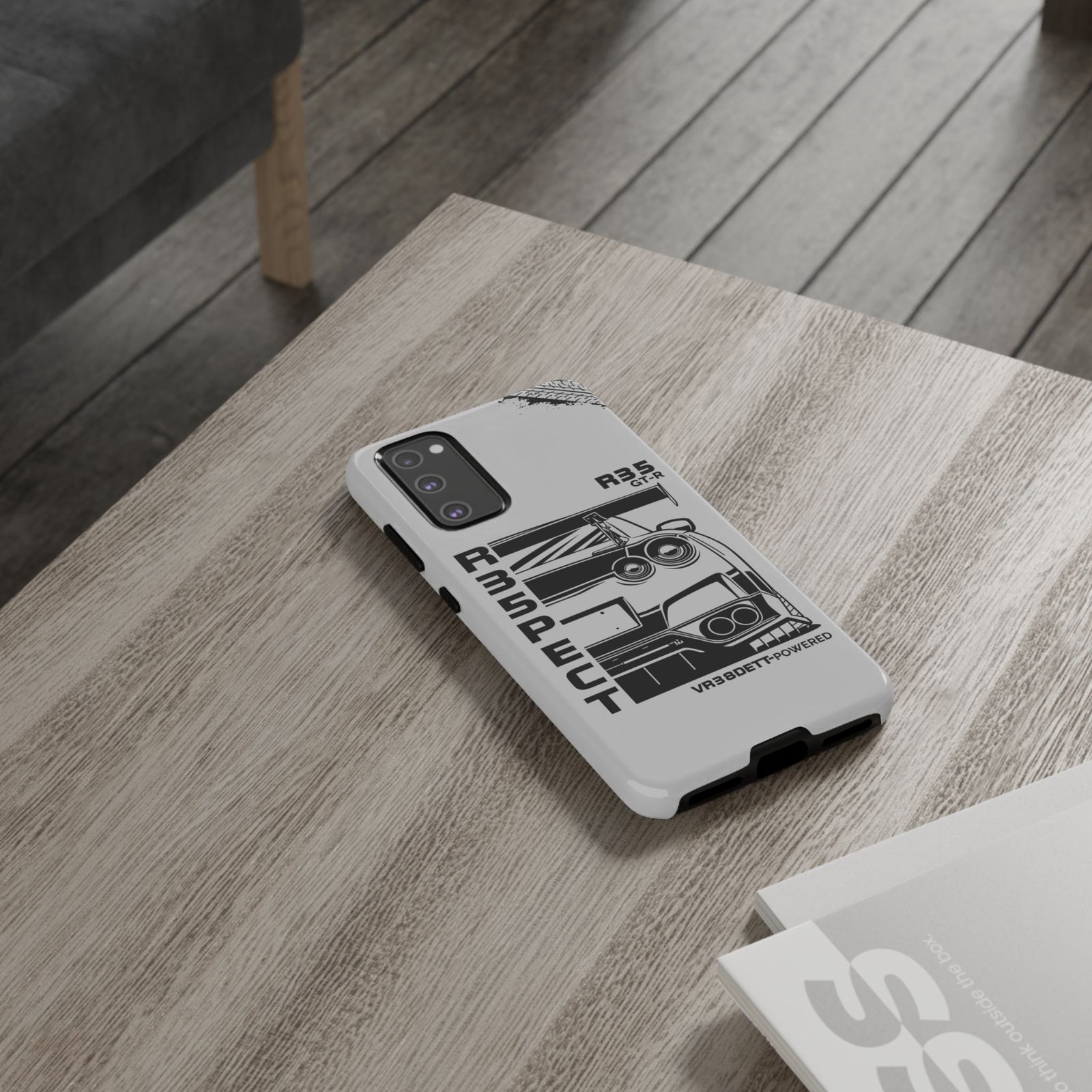 JDM Front View Tough Phone Case - Samsung Galaxy S24 Ultra, glossy, dual-layer protection