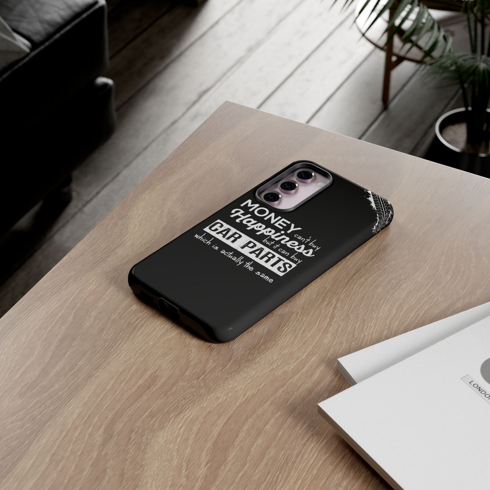 More Car Parts Equals Happiness Tough Phone Case | Car Enthusiast Gift