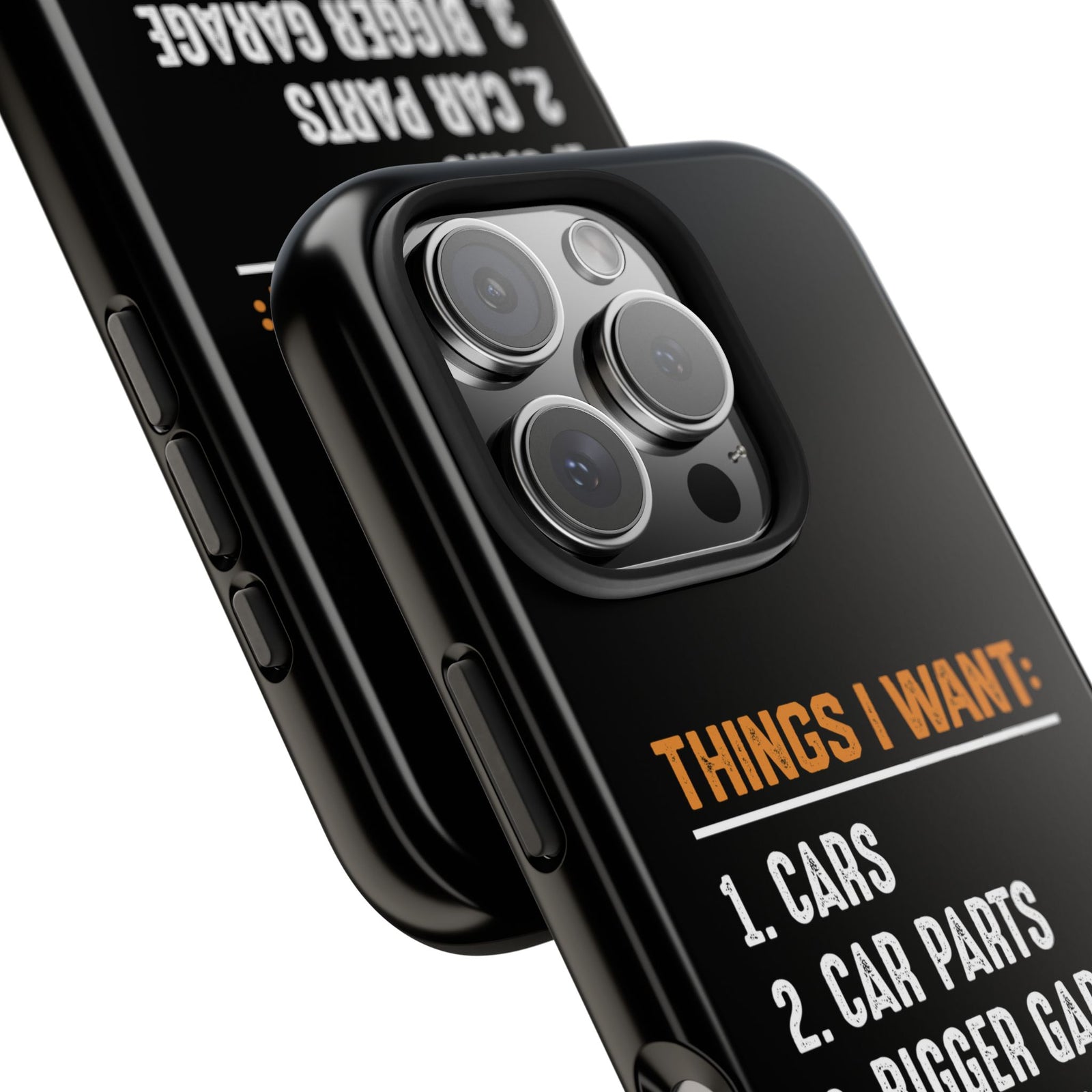 Things I Want: Cars Phone Case | Car Enthusiast Gift