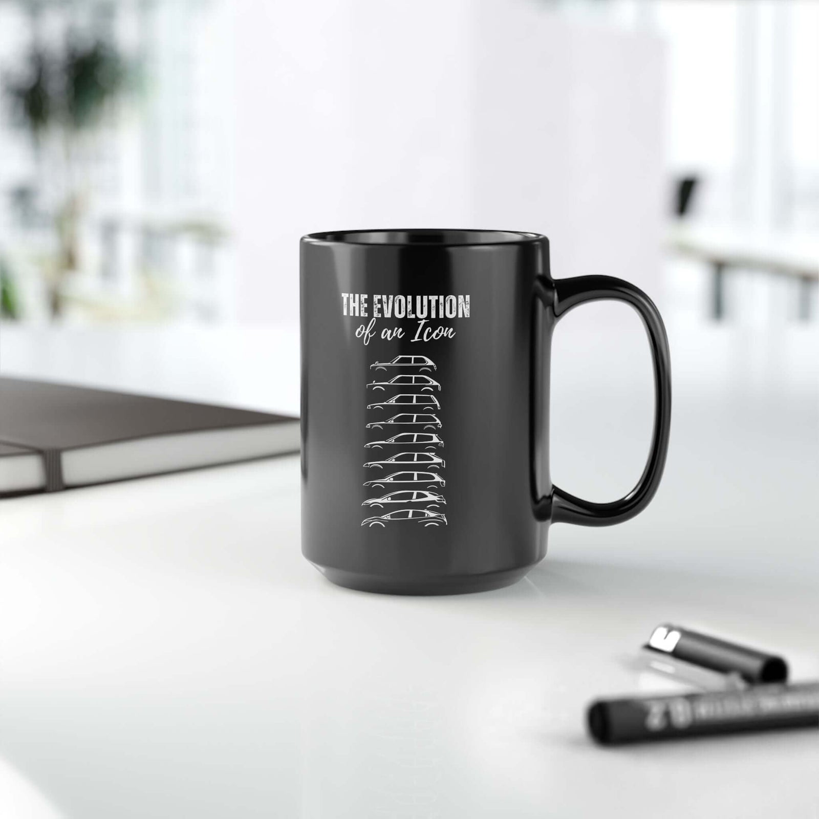 JDM Coffee Mug coffee cup - gearhead gift idea