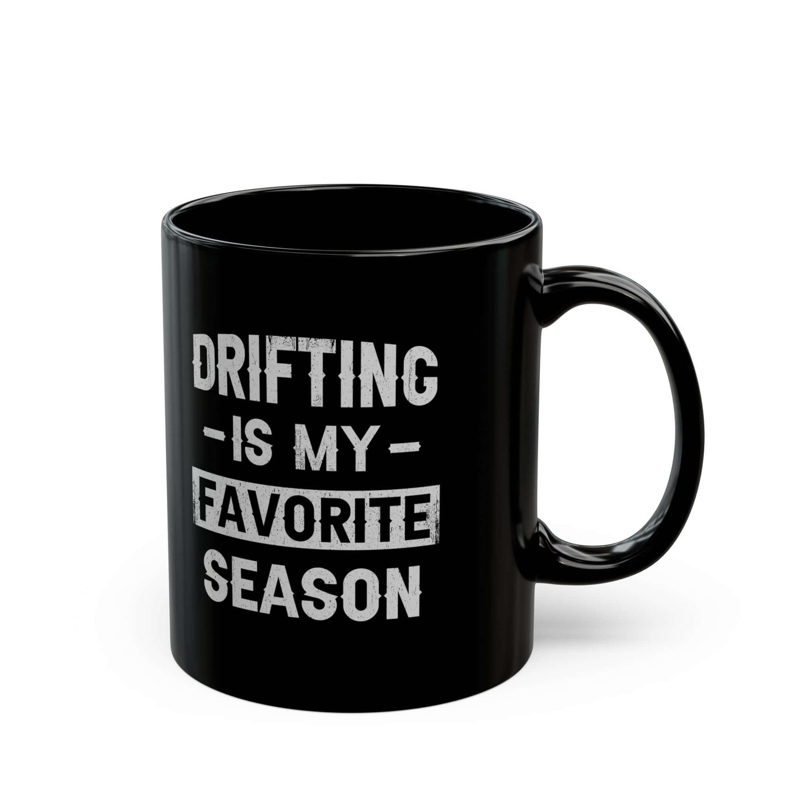 Drifting Is My Favorite Season Mug ceramic coffee mug - gift for car fans
