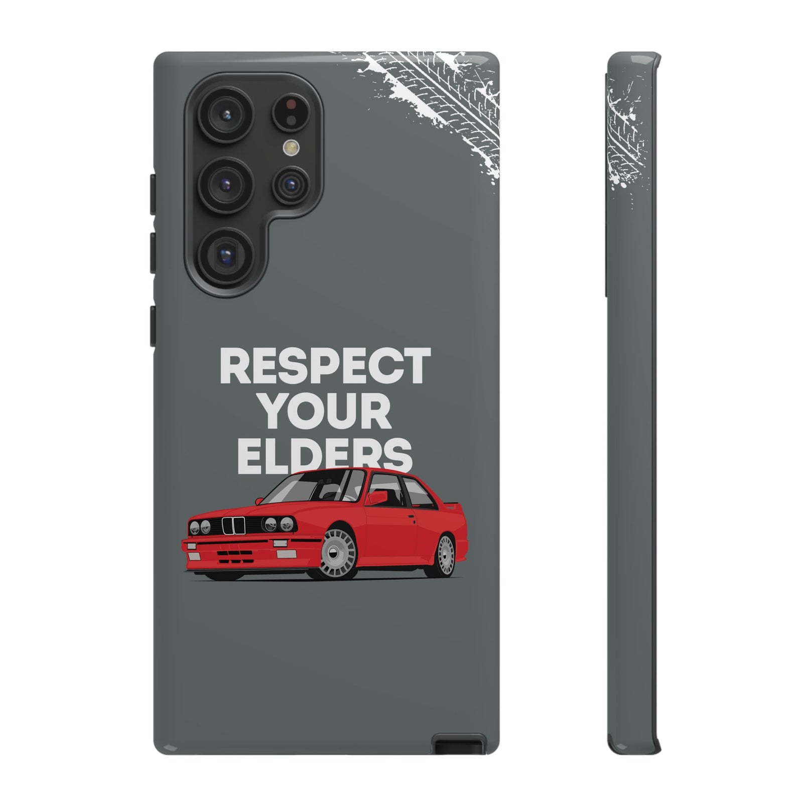 E30 M3 Respect Your Elders Tough Phone Case | Classic Car Guy Gift