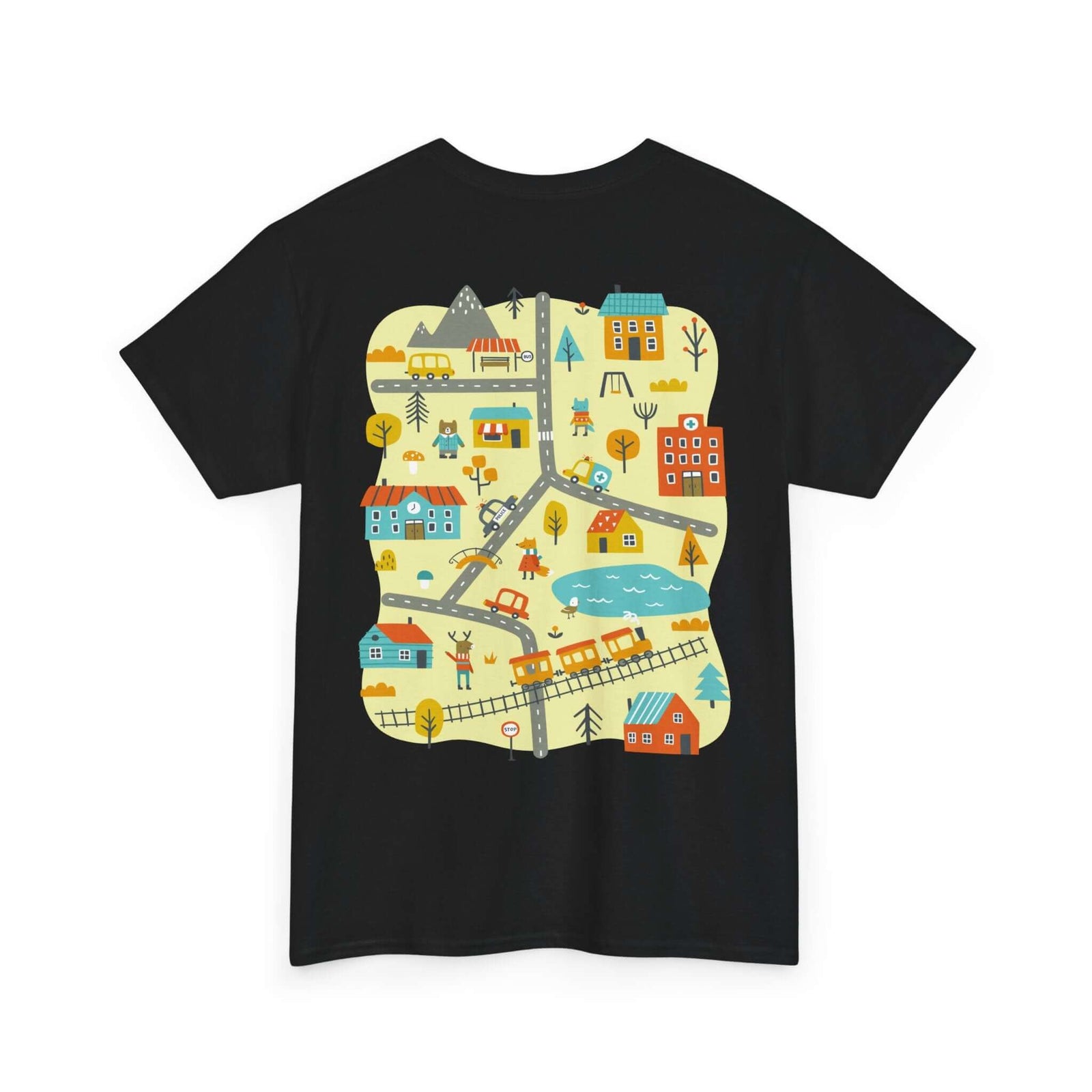 City Play Roads T-Shirt | Funny Dad Gift for Car Lovers