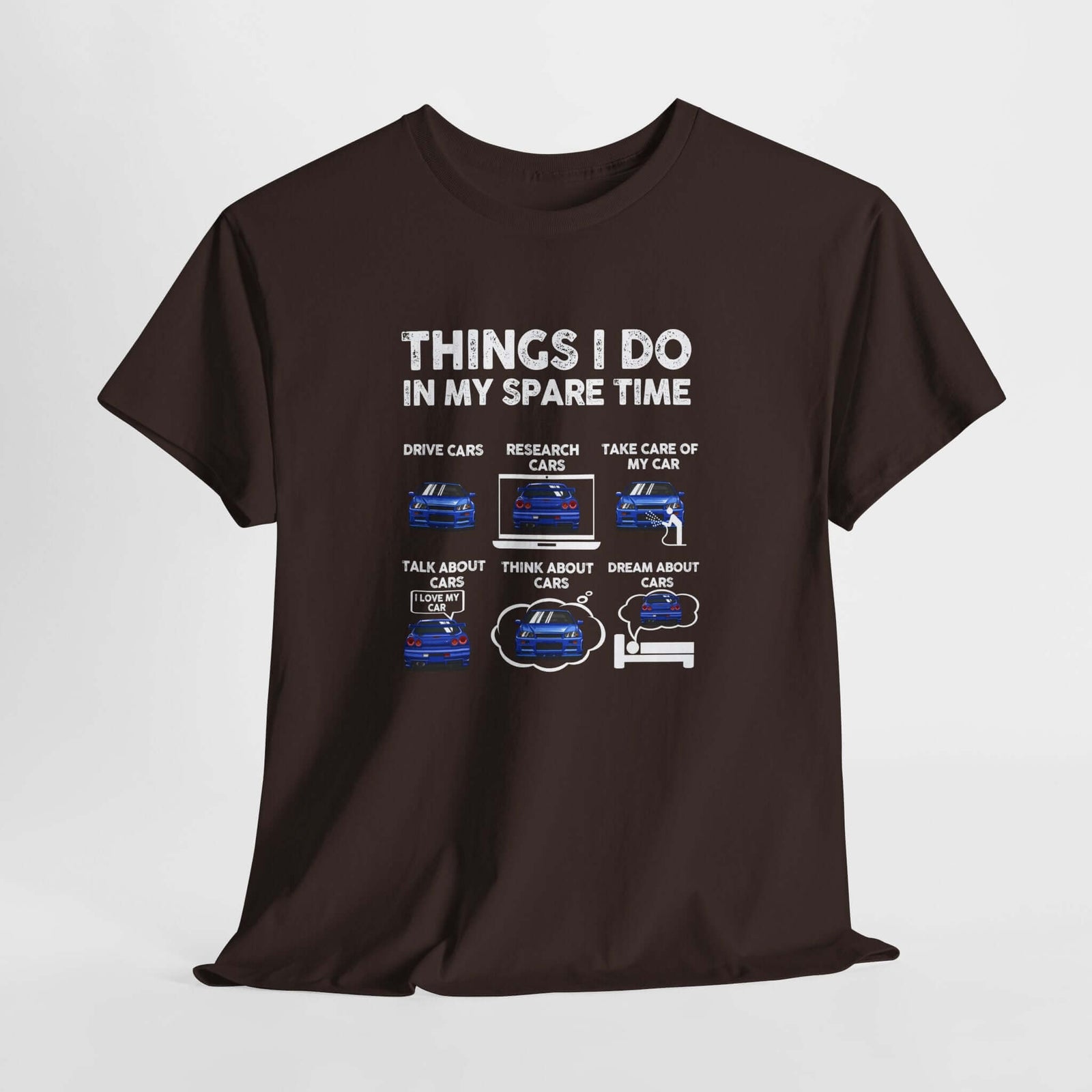 Things I Do in My Spare Time T-Shirt - JDM Car Enthusiast Shirt