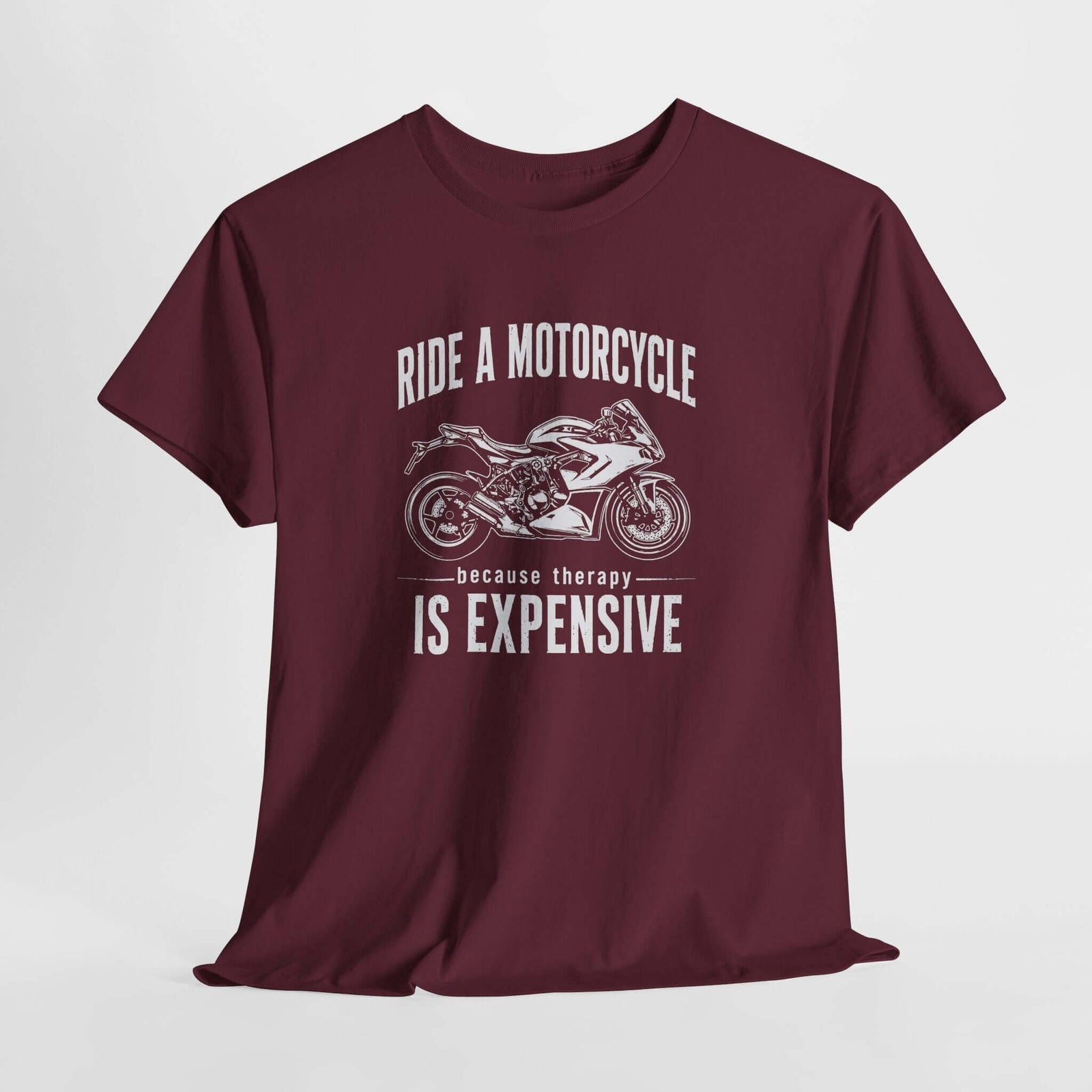Sportbike t-shirt design close-up