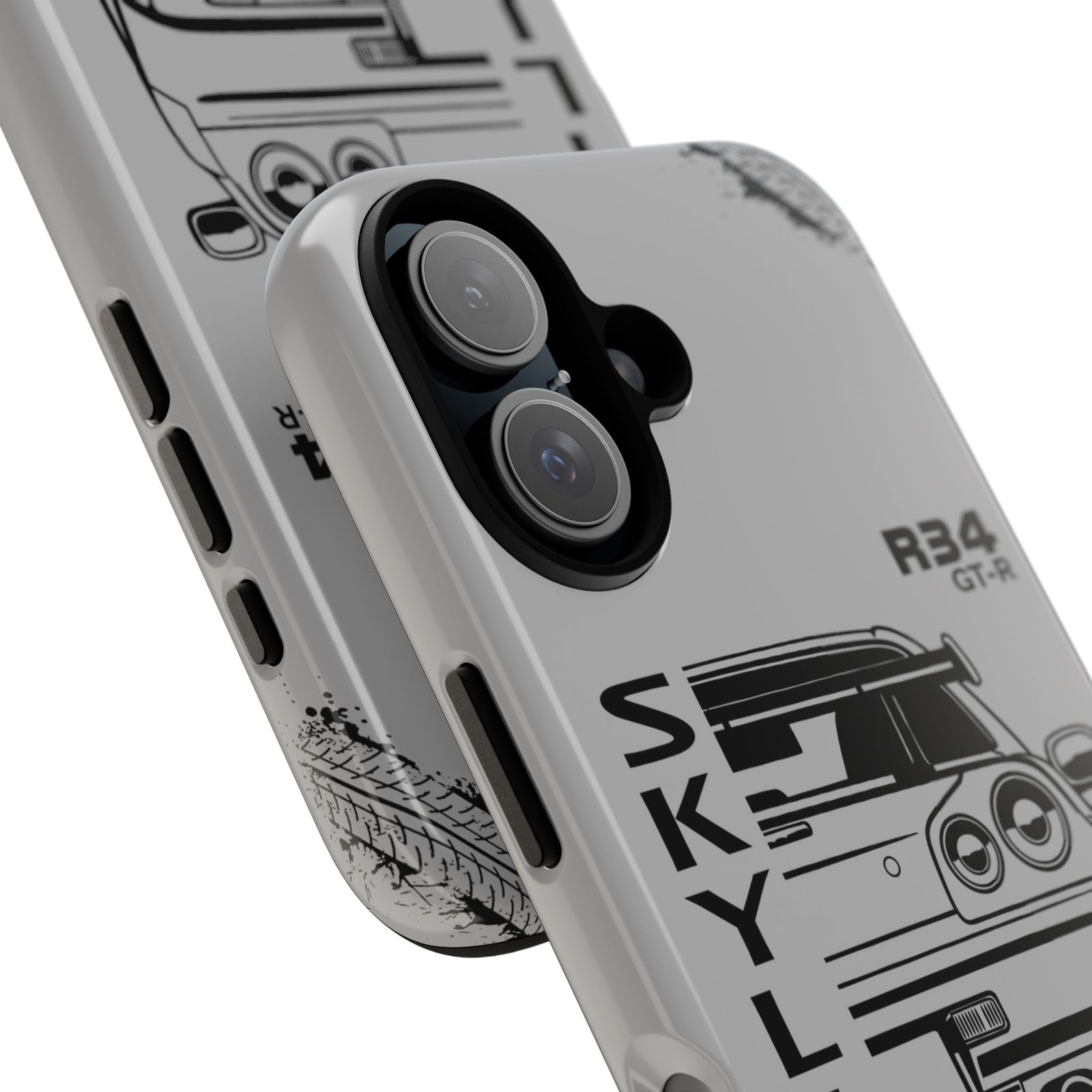 R34 Skyline GTR BNR34 Godzilla Tough Phone Case | JDM Car Gift