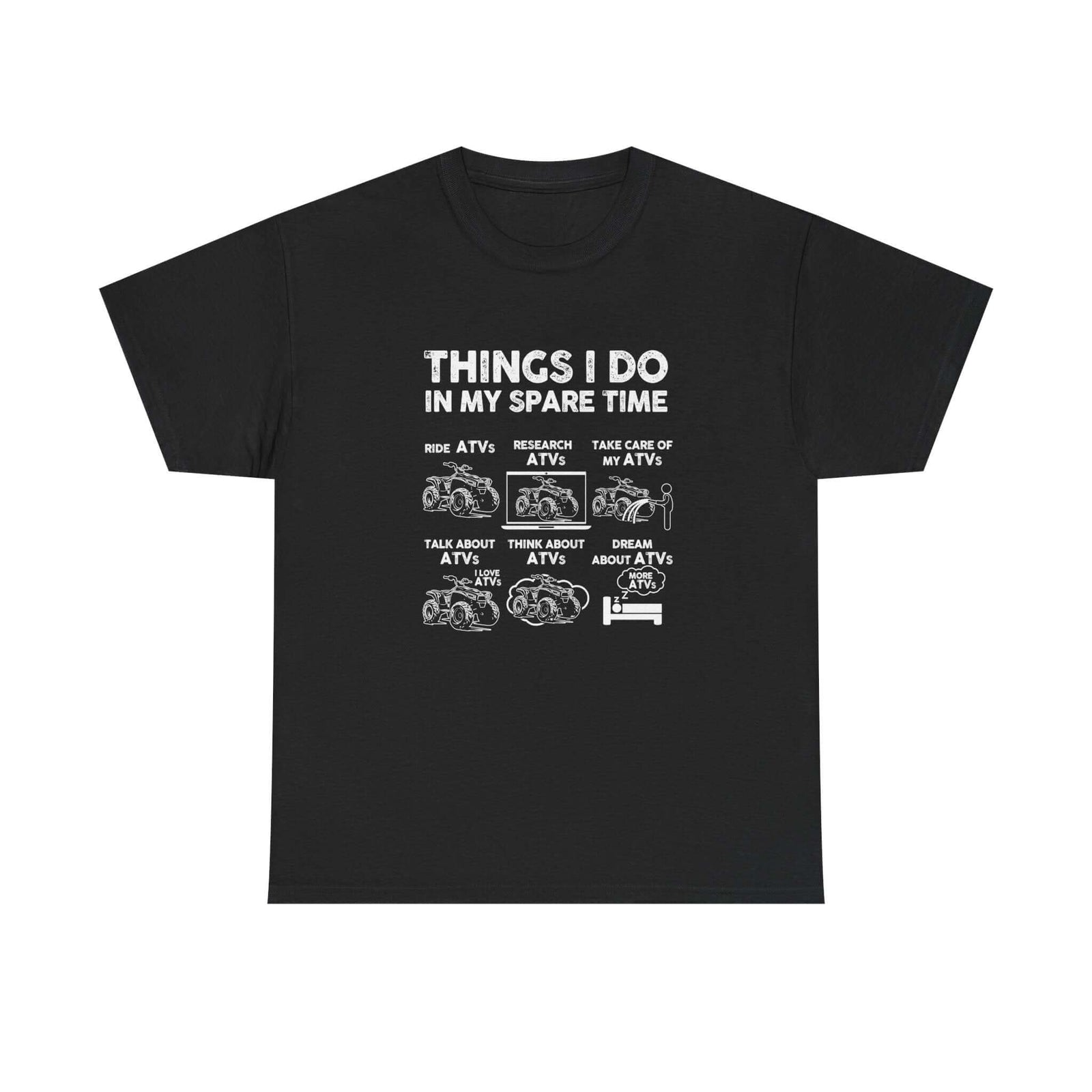 Things I Do in My Spare Time ATV T-Shirt shirt - car guy gift tee