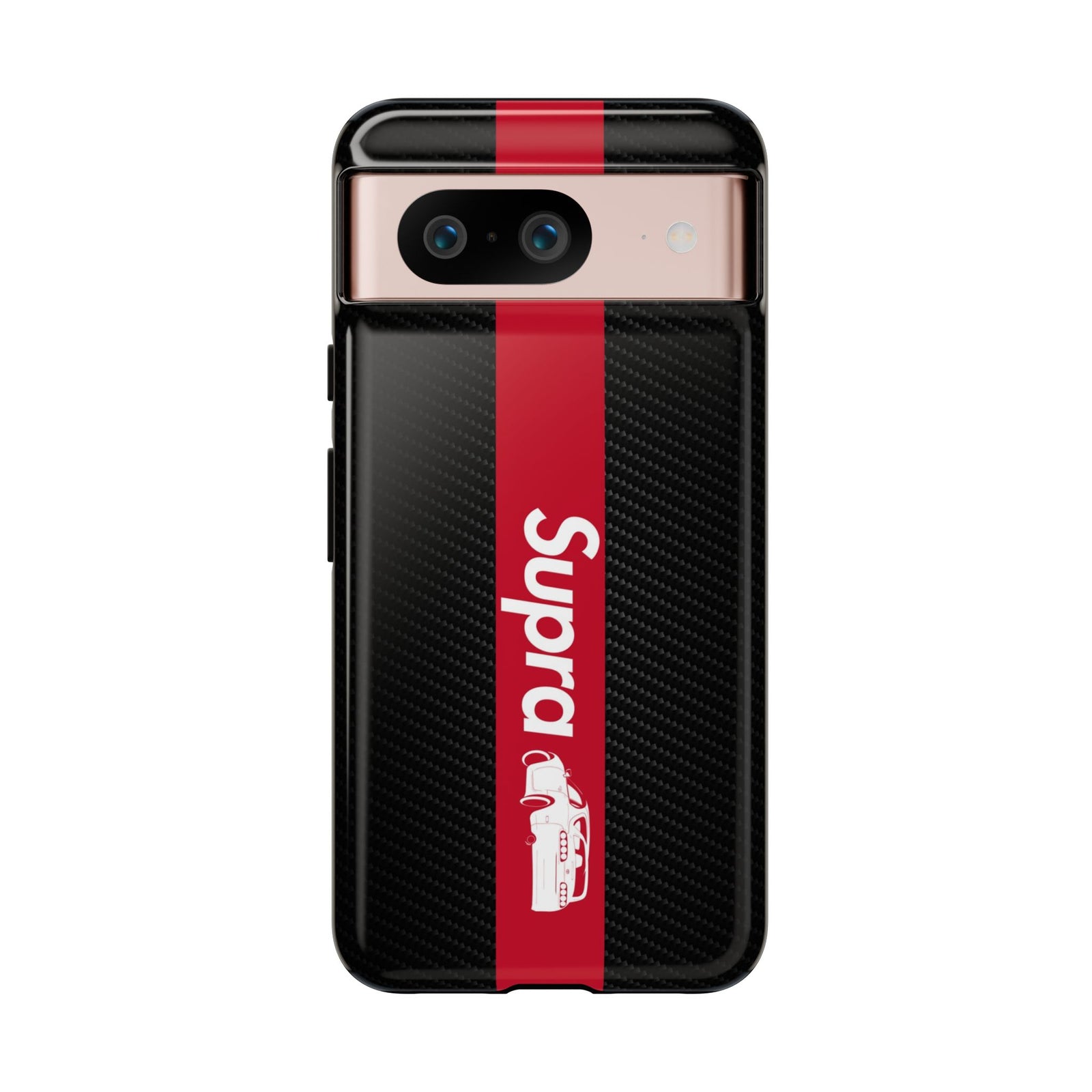 JDM Style Design Tough Phone Case - Google Pixel 8, glossy, front view