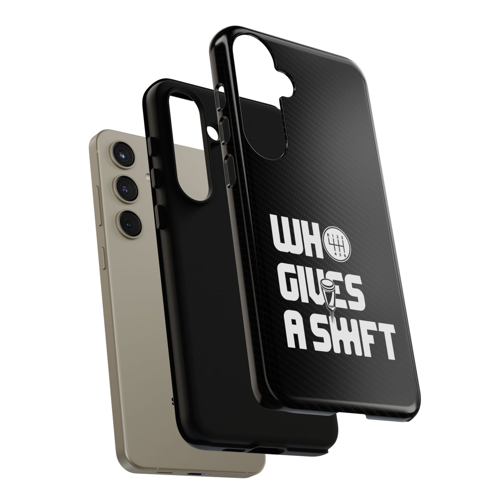 Who Gives a Shift Car Tough Phone Case | Funny Car Guy Gift