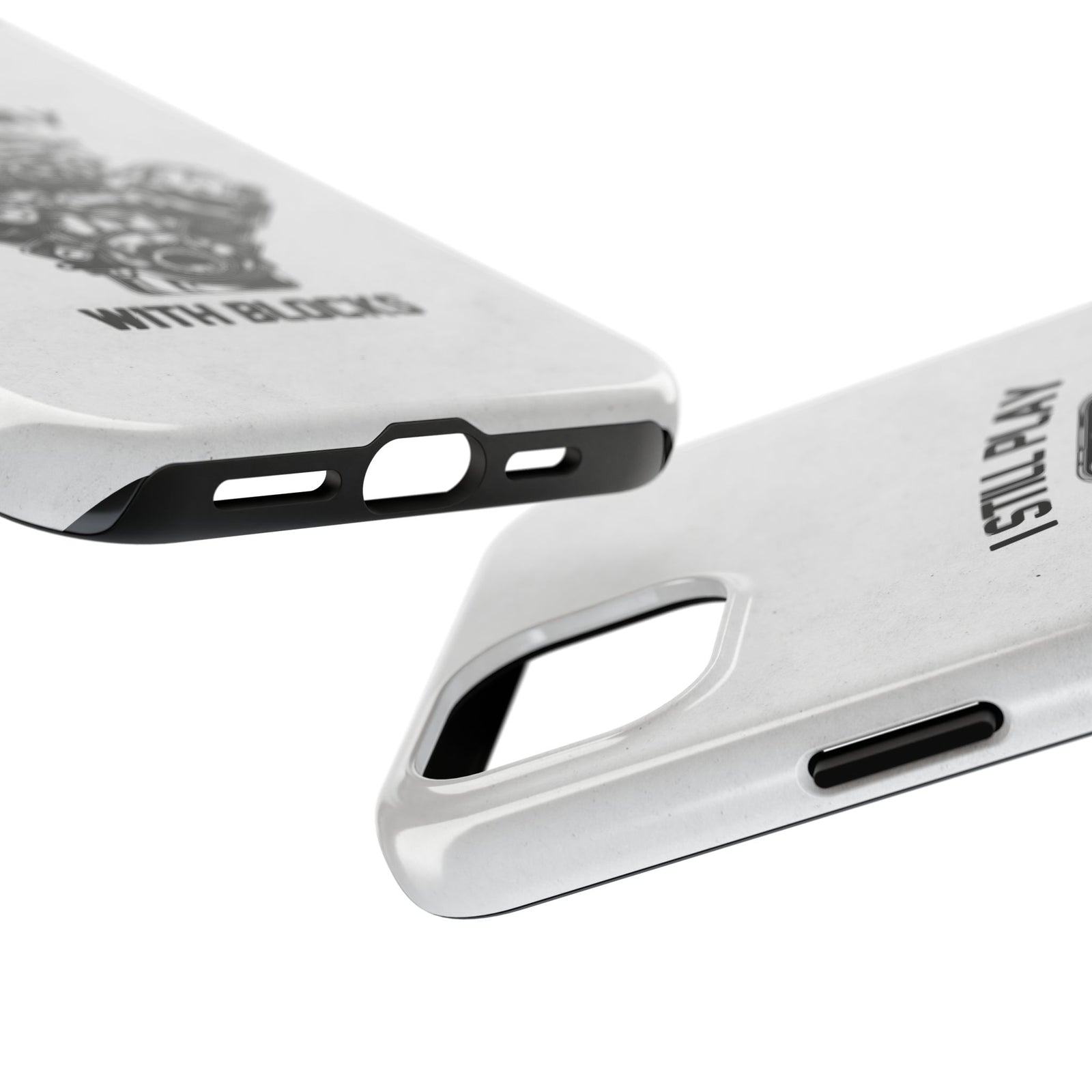 I Still Play with Blocks Engine Swap Tough Phone Case | Car Mechanic Gift