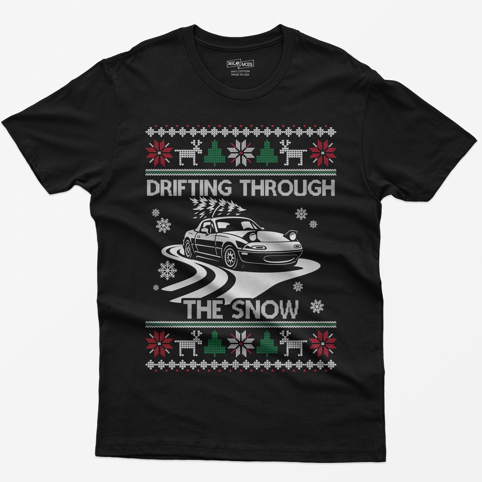 Miata MX5 Christmas Drift T-Shirt