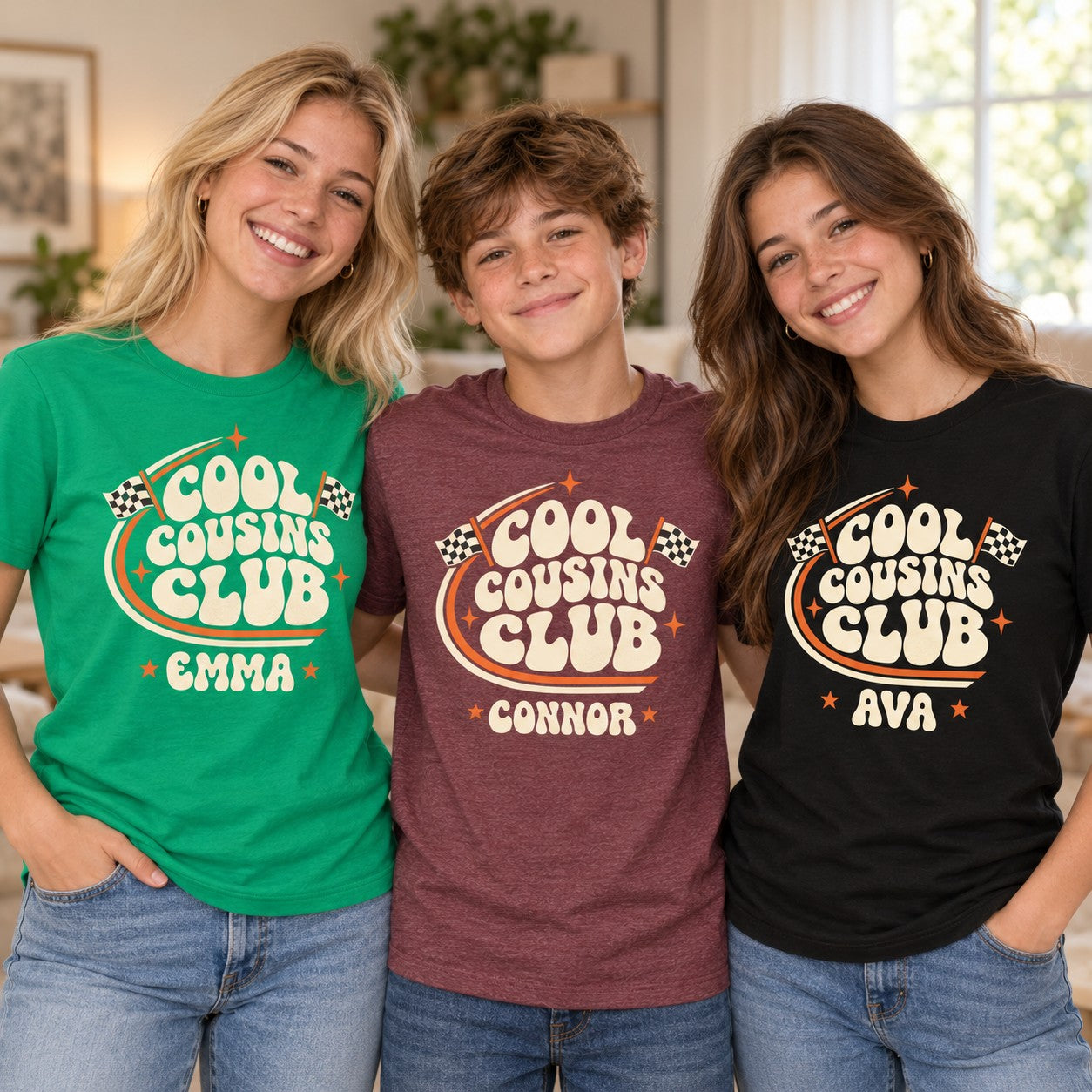 Cool Cousins Club T-Shirt - lifestyle photo