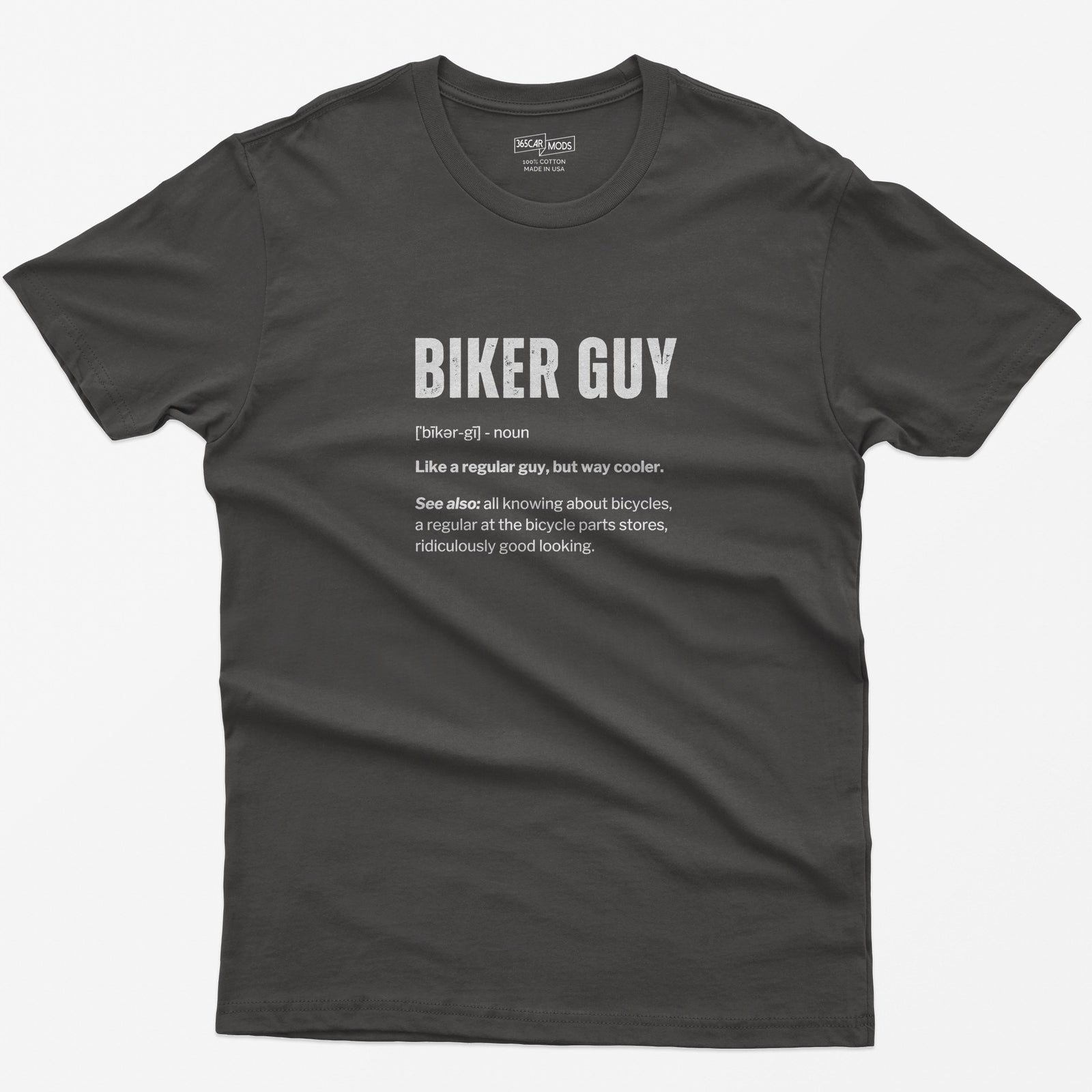 Cyclist Definition Funny T-Shirt - Dark Heather