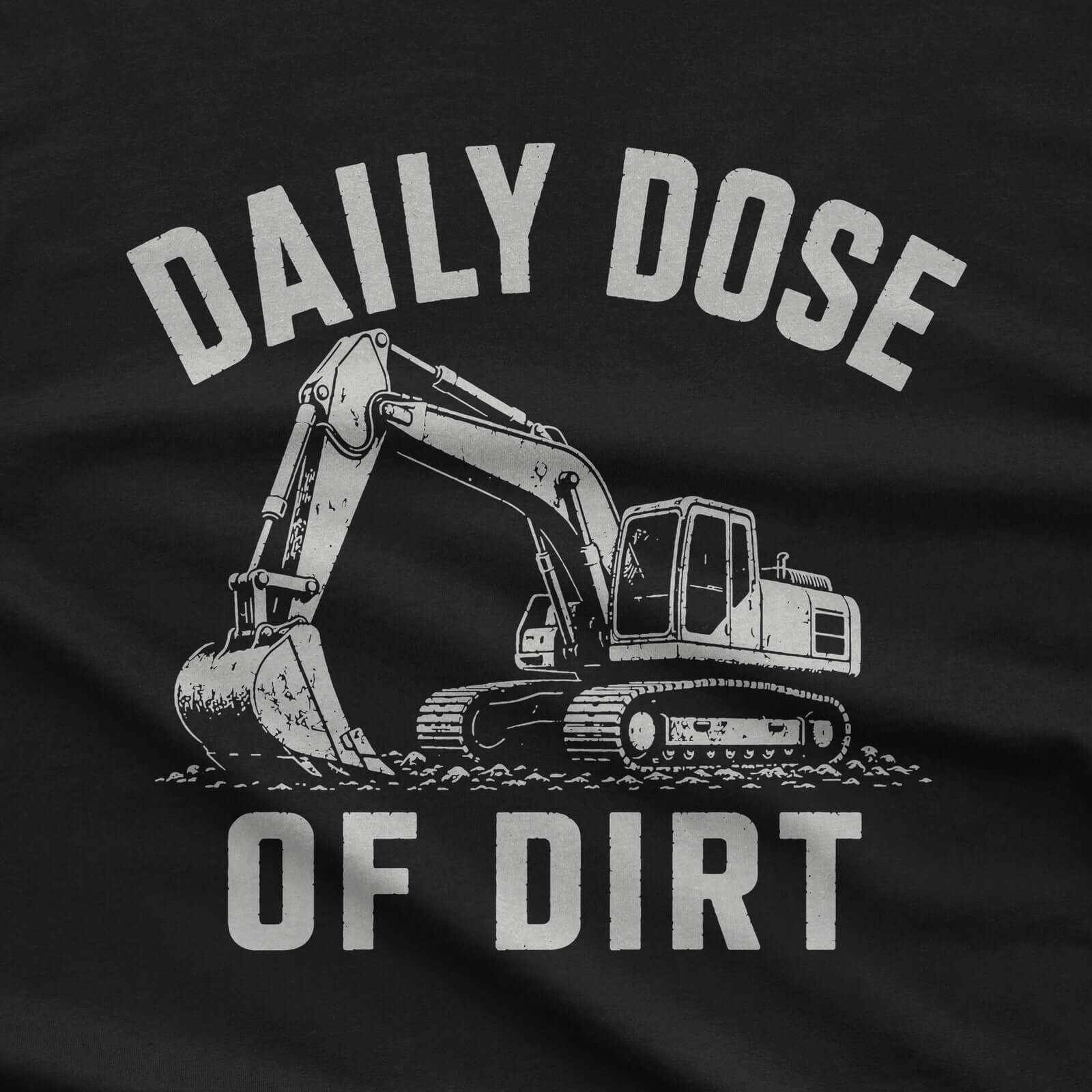 Daily Dose of Dirt T-Shirt design close-up