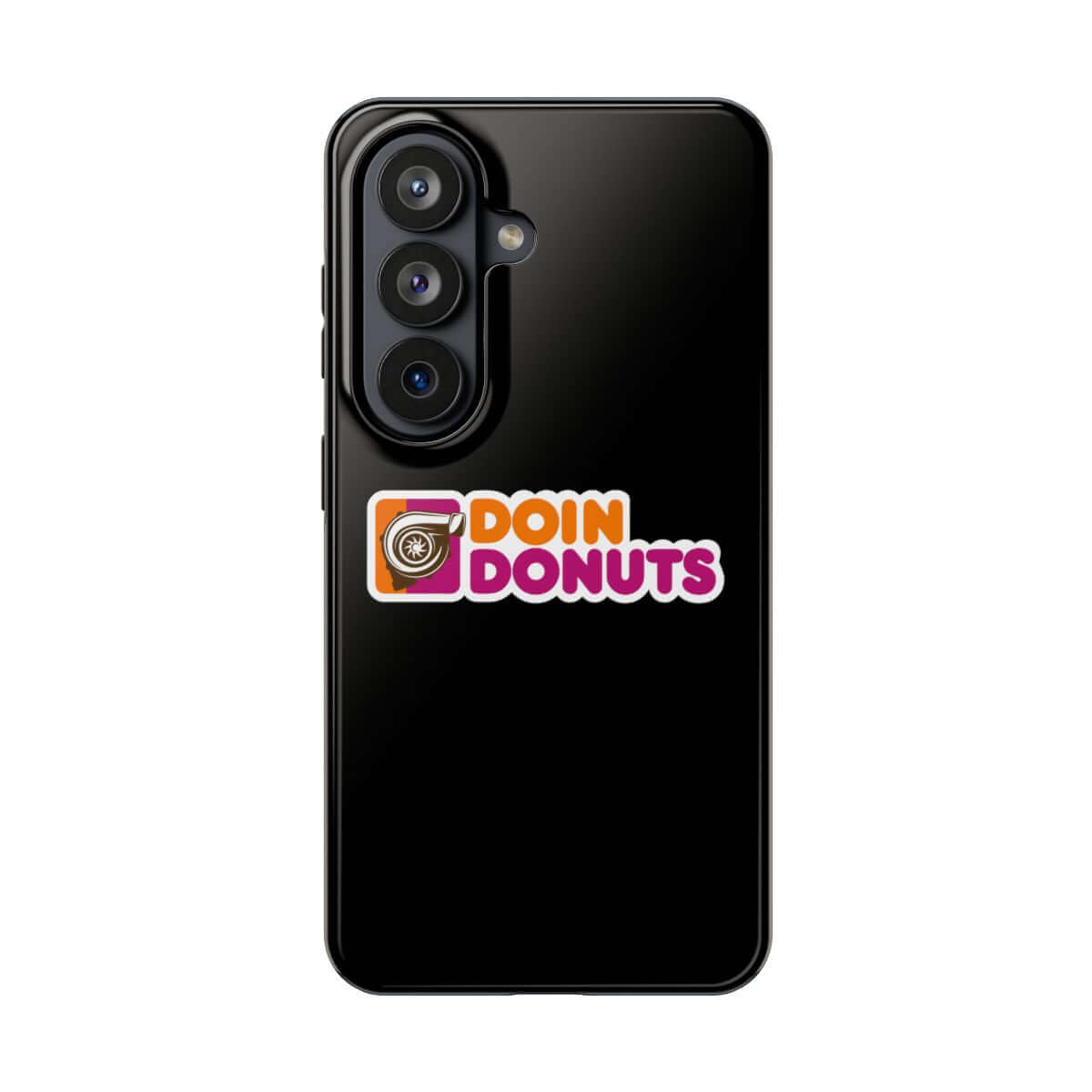 Doin Donuts tough phone case on Samsung Galaxy S26, back view