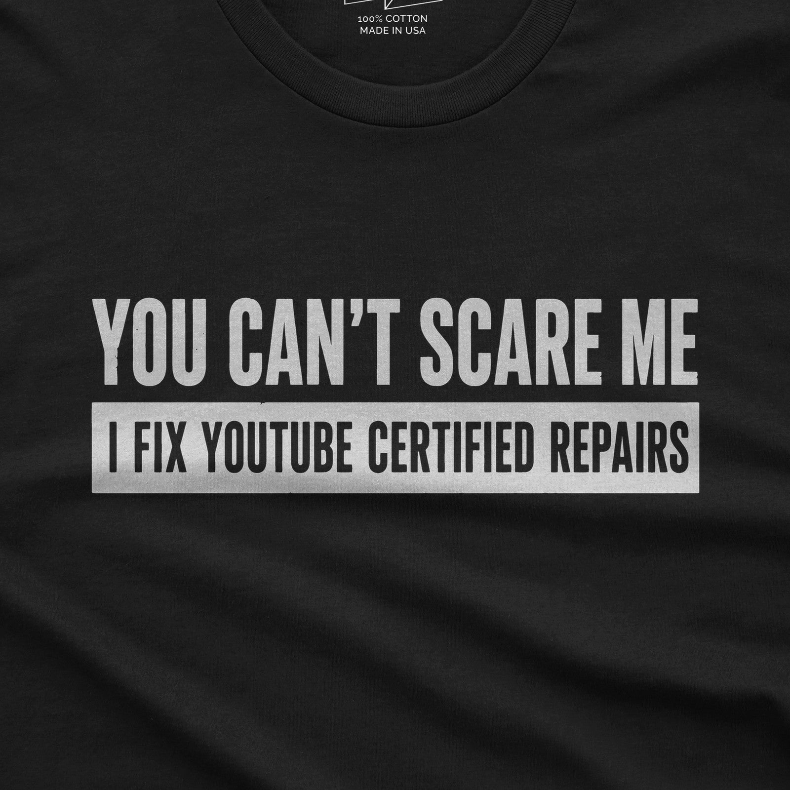 Funny DIY T-Shirt design close-up