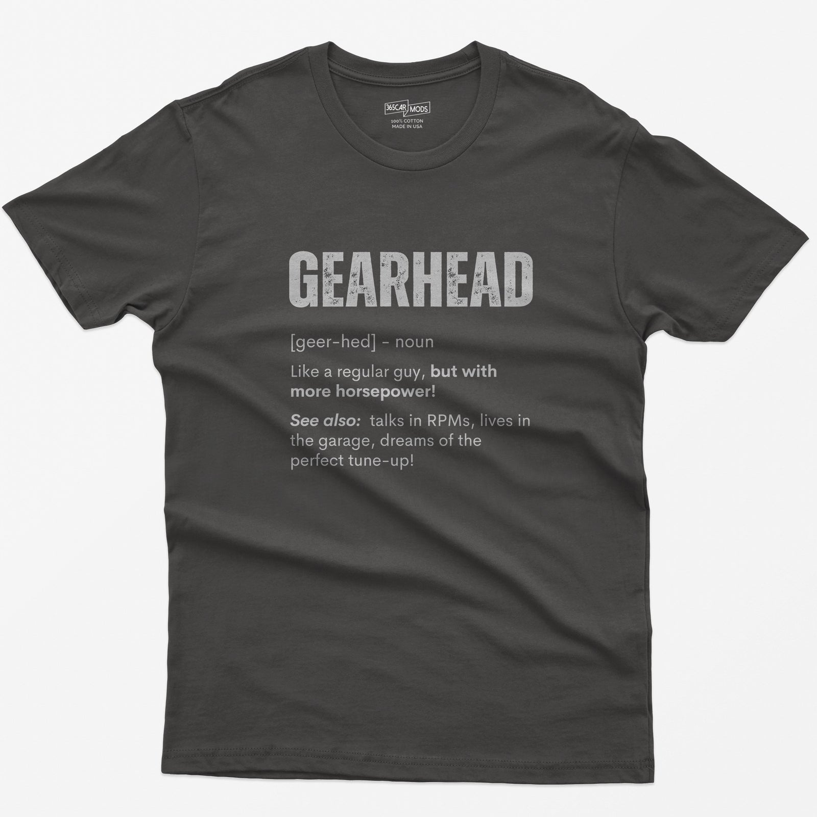 Gearhead Definition T-Shirt - Dark Heather