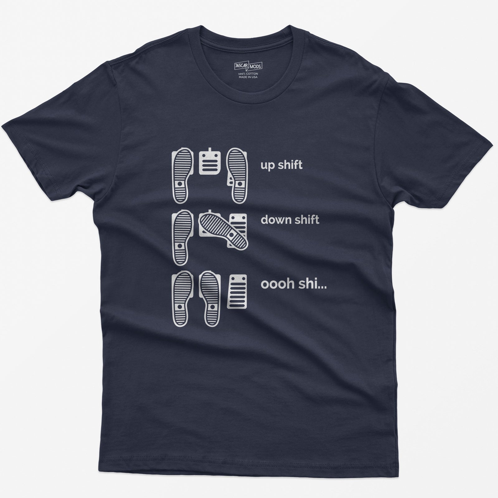 Heel Toe Rev Match T-Shirt - Navy