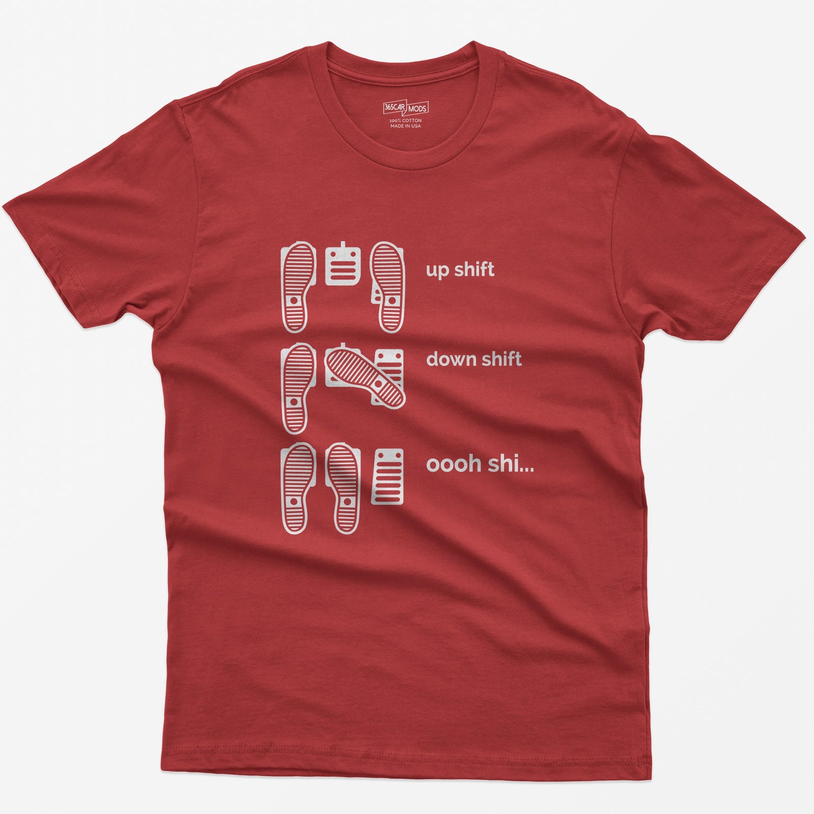 Heel Toe Rev Match T-Shirt - Red
