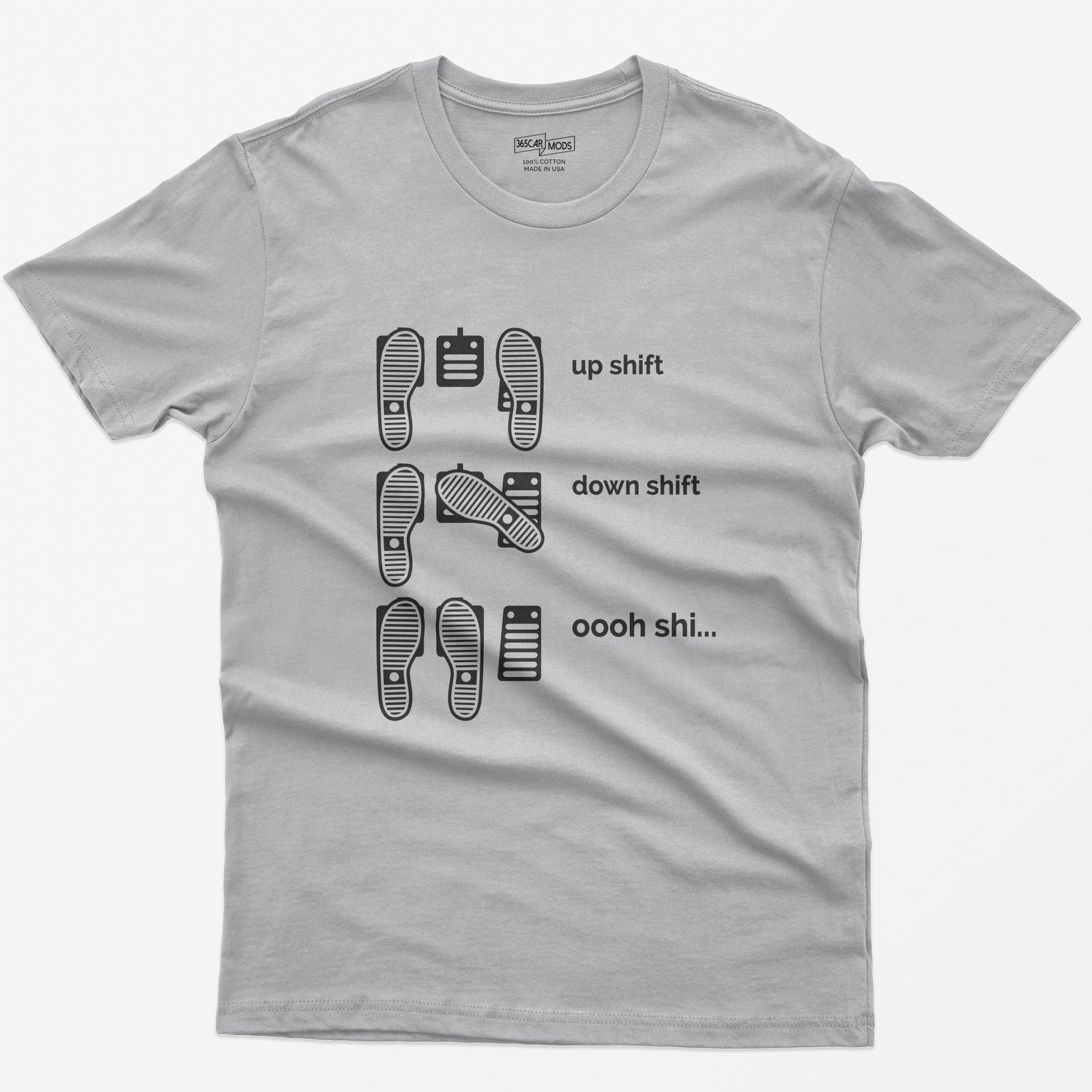 Heel Toe Rev Match T-Shirt - Sport Grey
