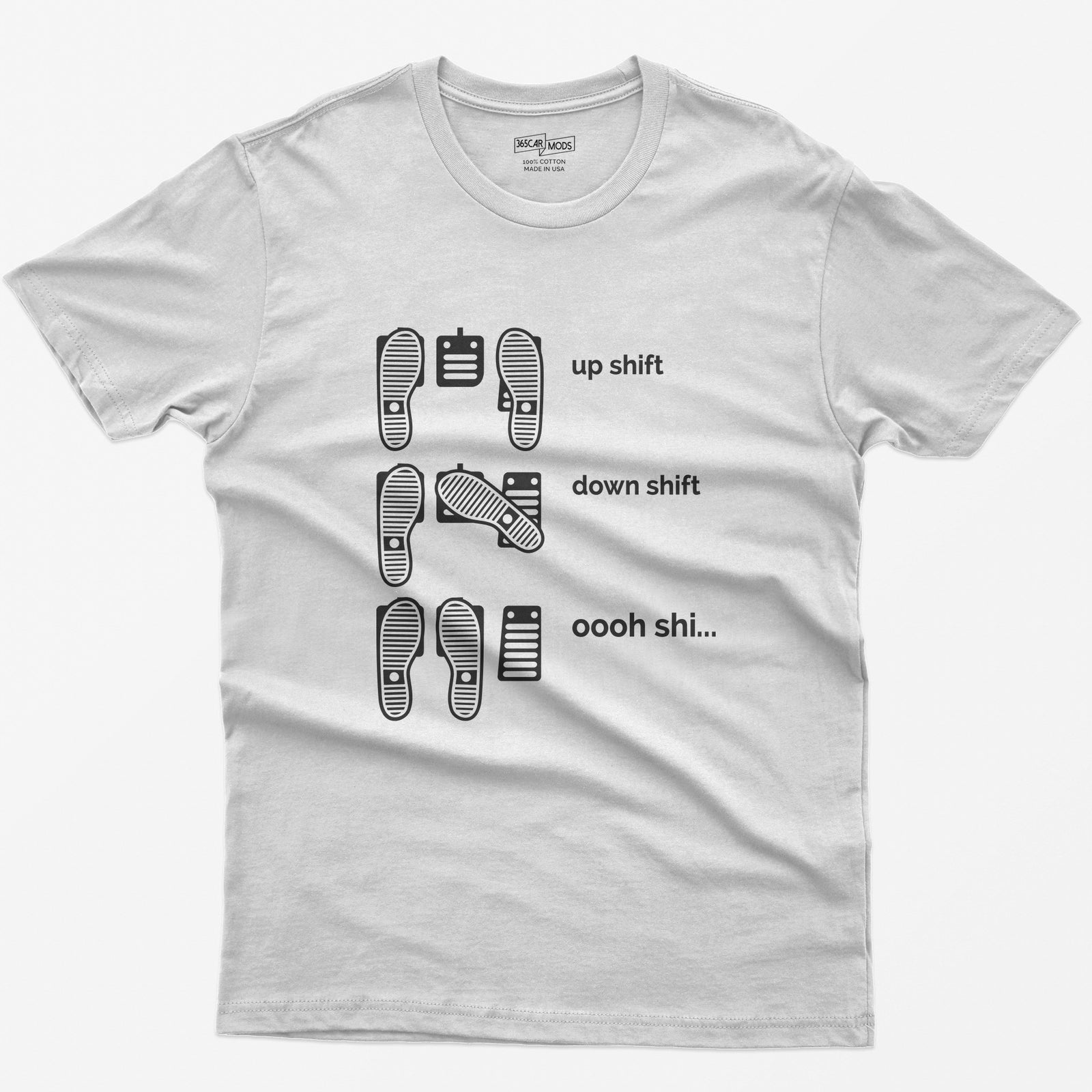 Heel Toe Rev Match T-Shirt - White