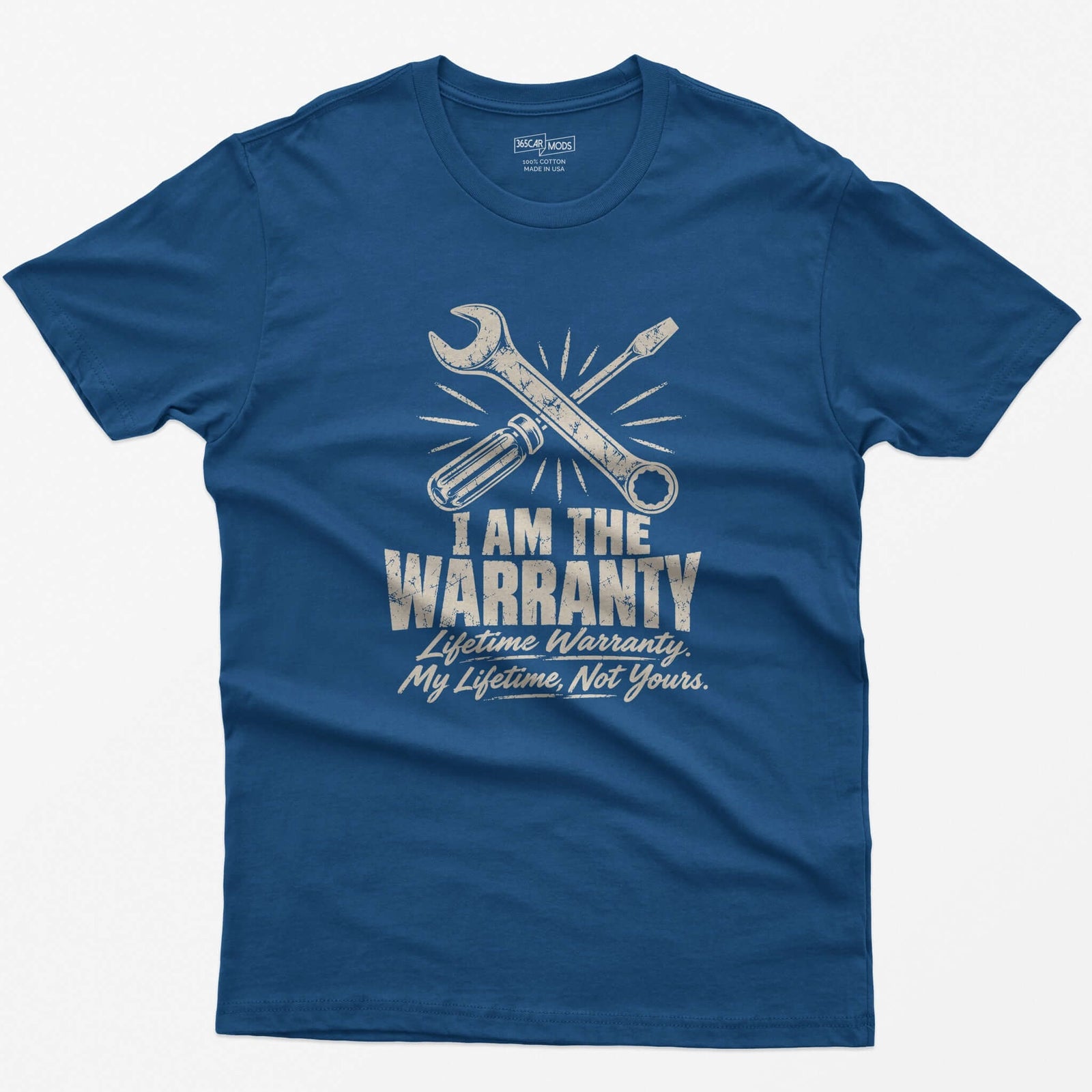 I Am the Warranty T-Shirt - Royal