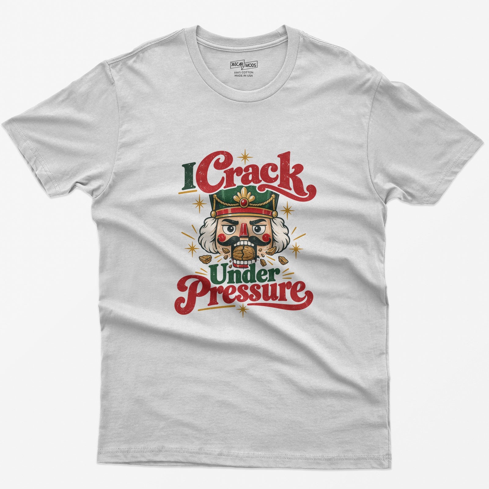 I Crack Under Pressure T-Shirt - Ash