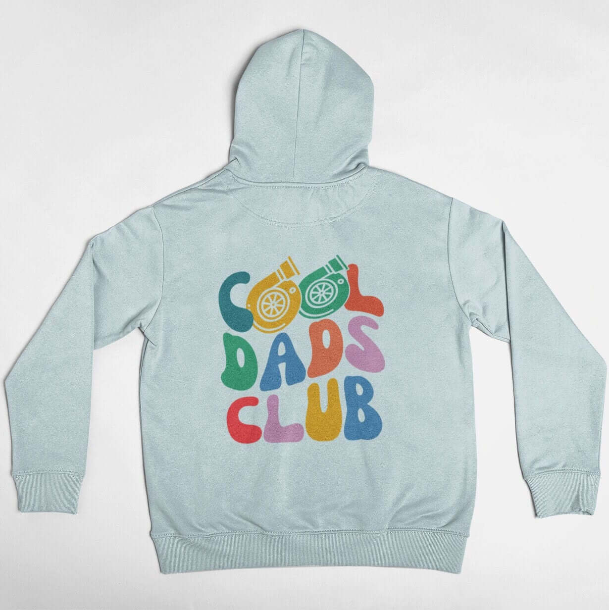 Cool Dads Club hoodie - back print