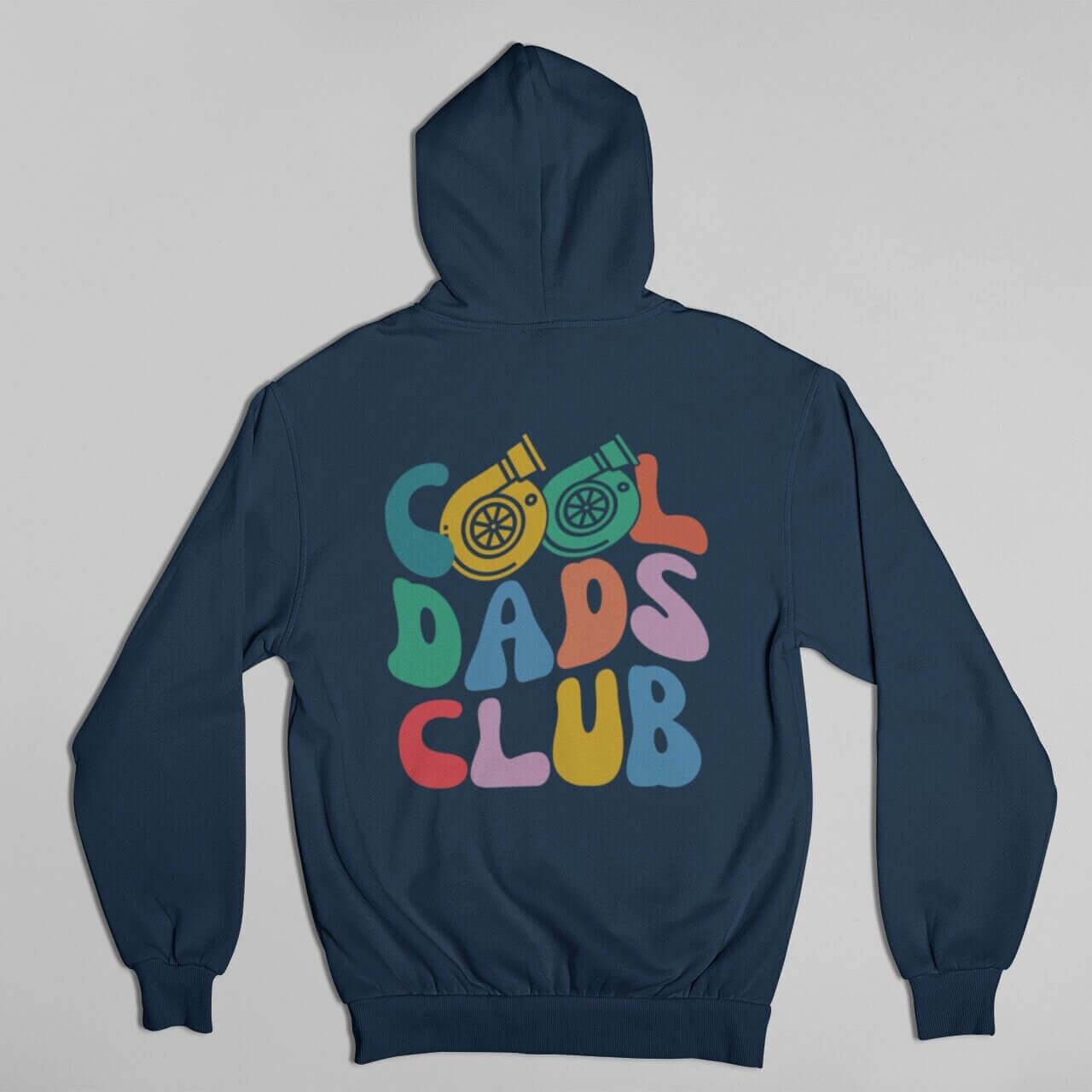 Cool Dads Club hoodie - back print