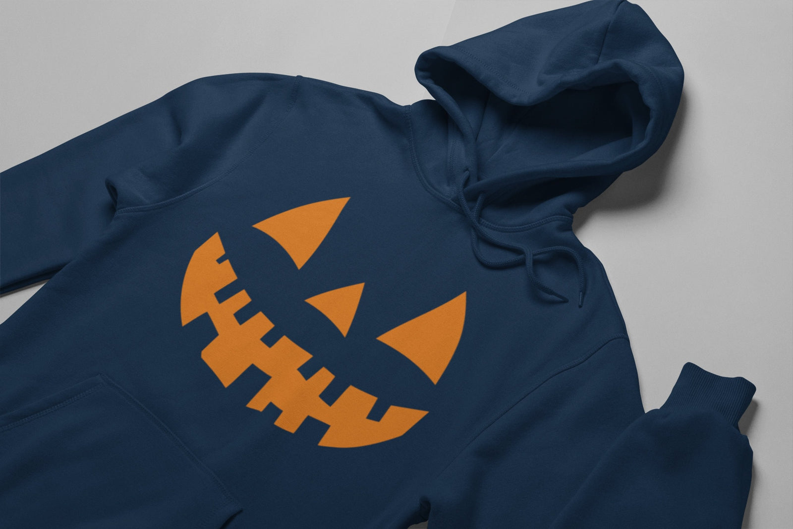 Pumpkin Face Halloween Hoodie, view 10