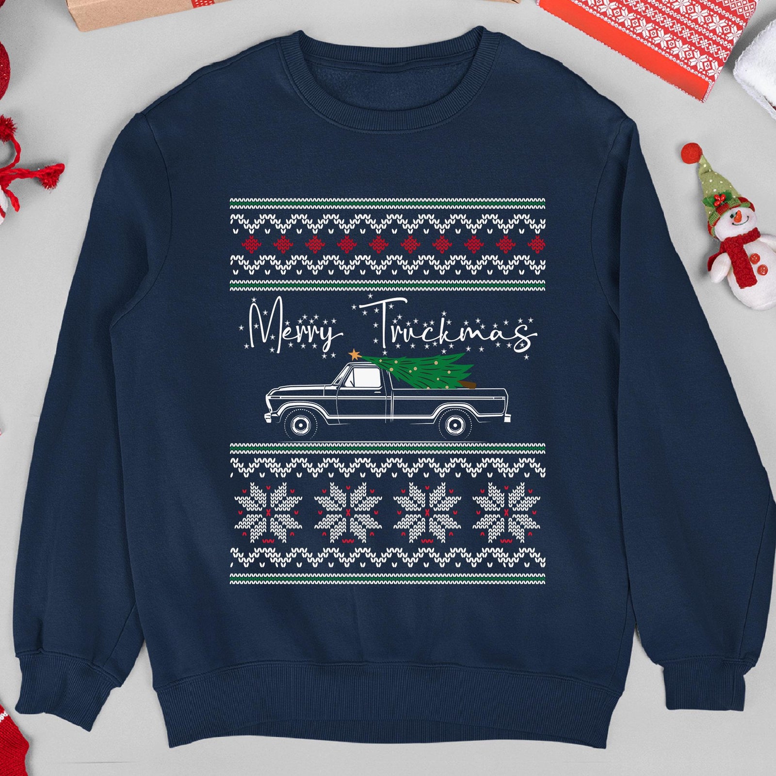Merry Truckmas Sweatshirt, view 6
