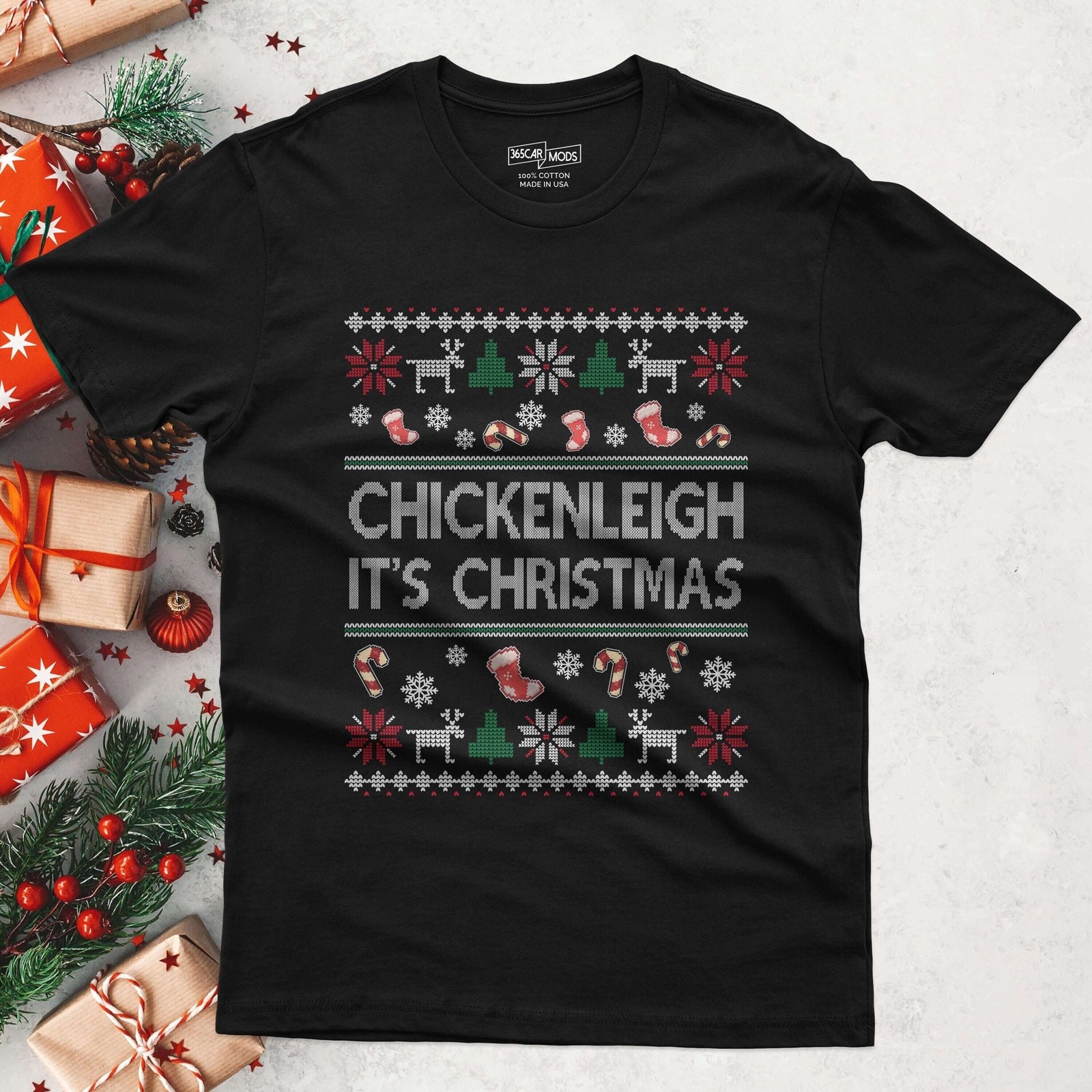 Chickenleigh It's Christmas T-Shirt - lifestyle photo