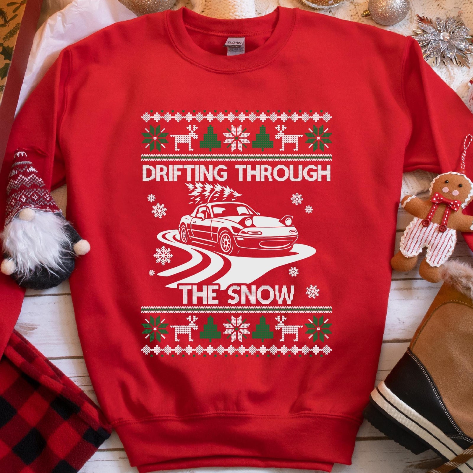 Drifting Through the Snow Sweatshirt