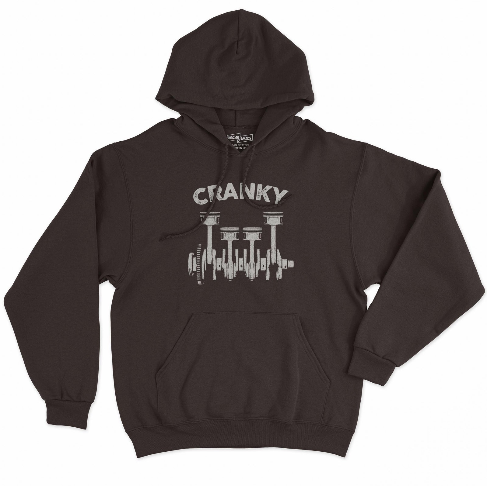 Cranky Mechanic Hoodie | Funny Car Guy Engine Humor