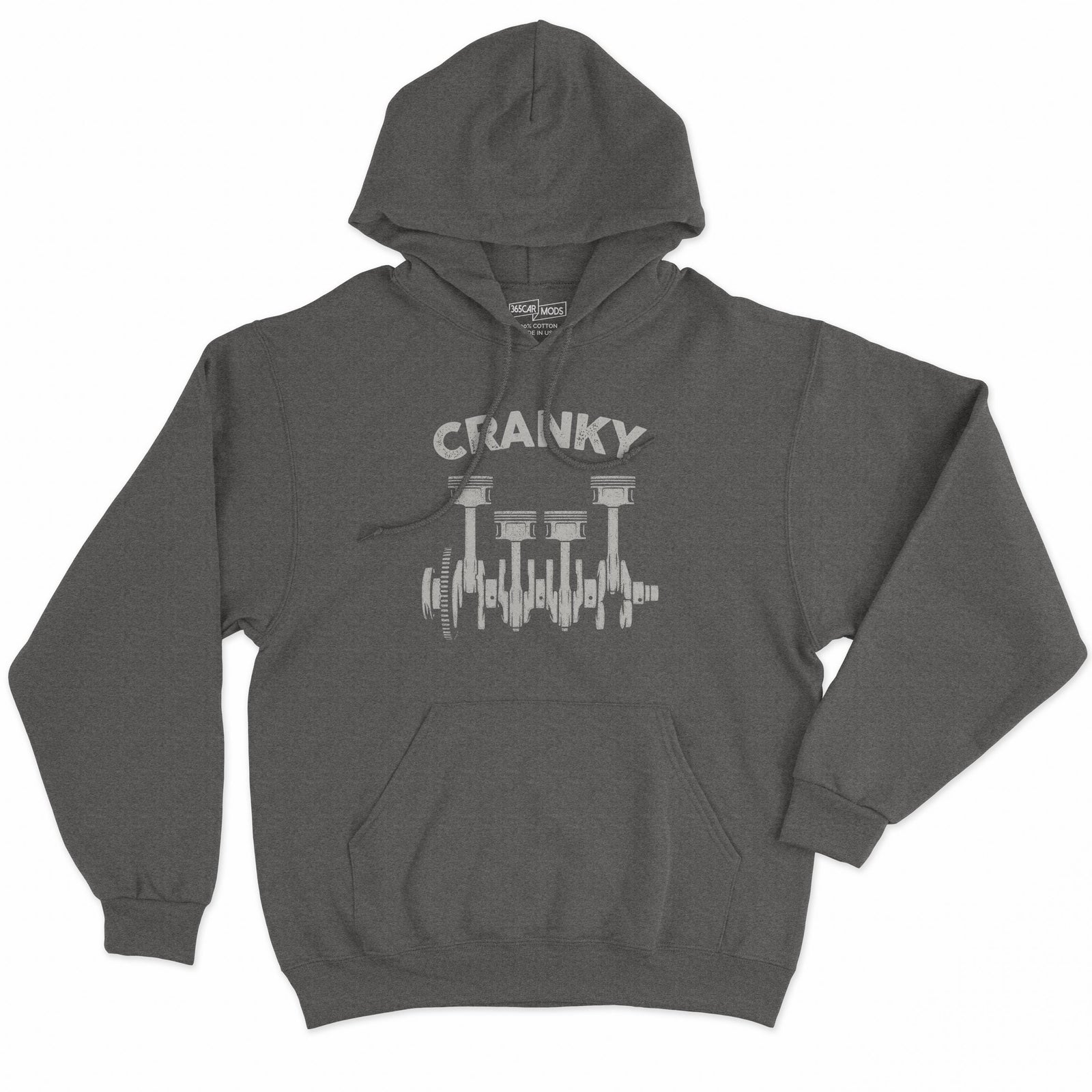 Cranky Mechanic Hoodie | Funny Car Guy Engine Humor