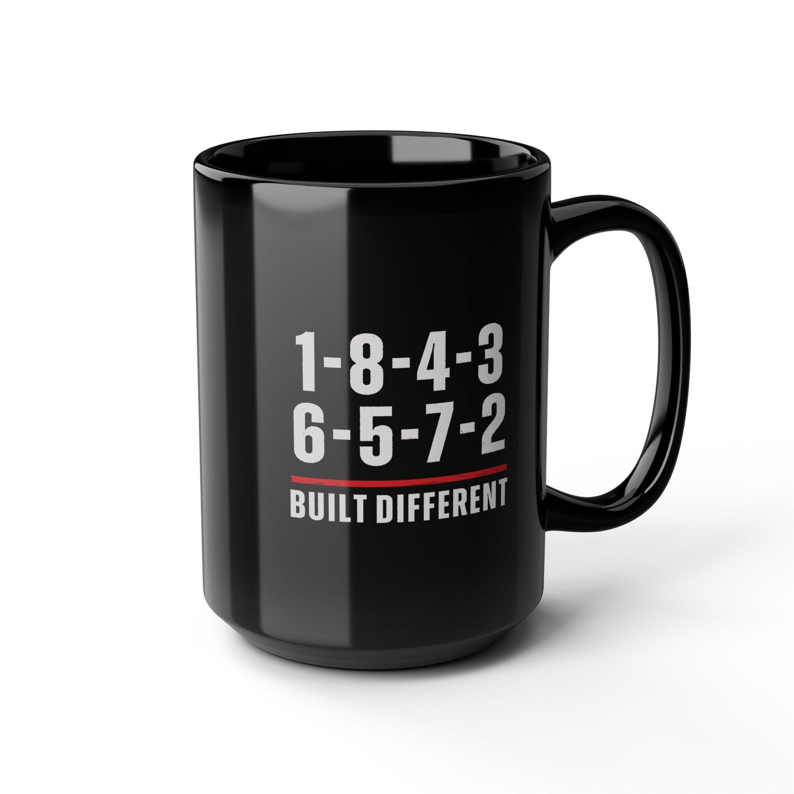 Built Different V8 Firing Order Mug | 1-8-4-3-6-5-7-2