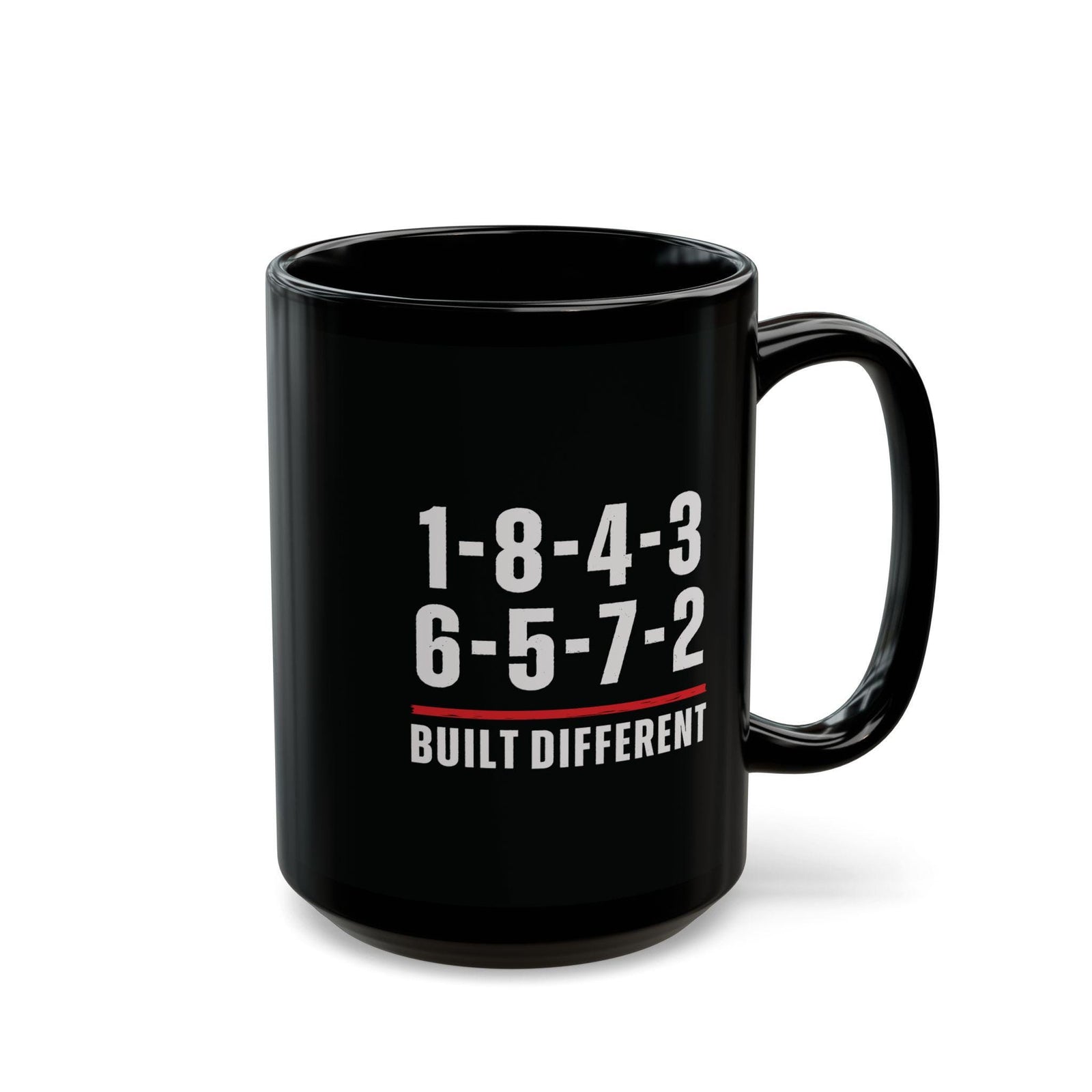 Built Different V8 Firing Order Mug | 1-8-4-3-6-5-7-2