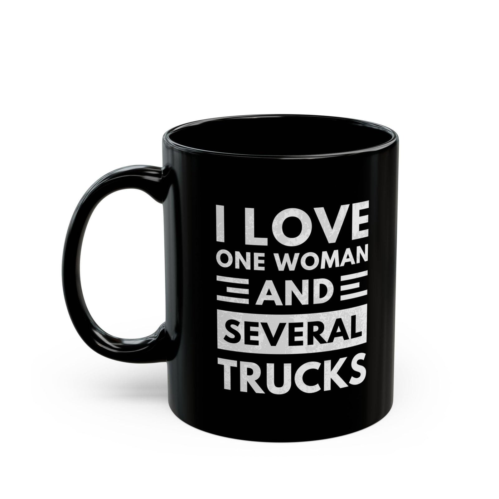 I Love One Woman and Several Trucks Mug | Funny Trucker Gift