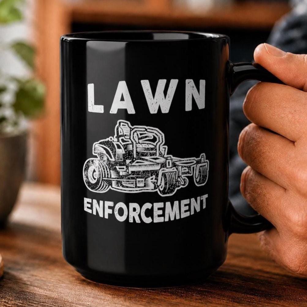 Lawn Enforcement Mug