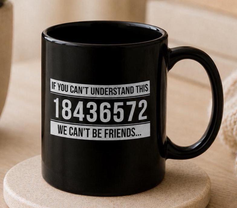 18436572 V8 Firing Order Coffee Mug - lifestyle photo