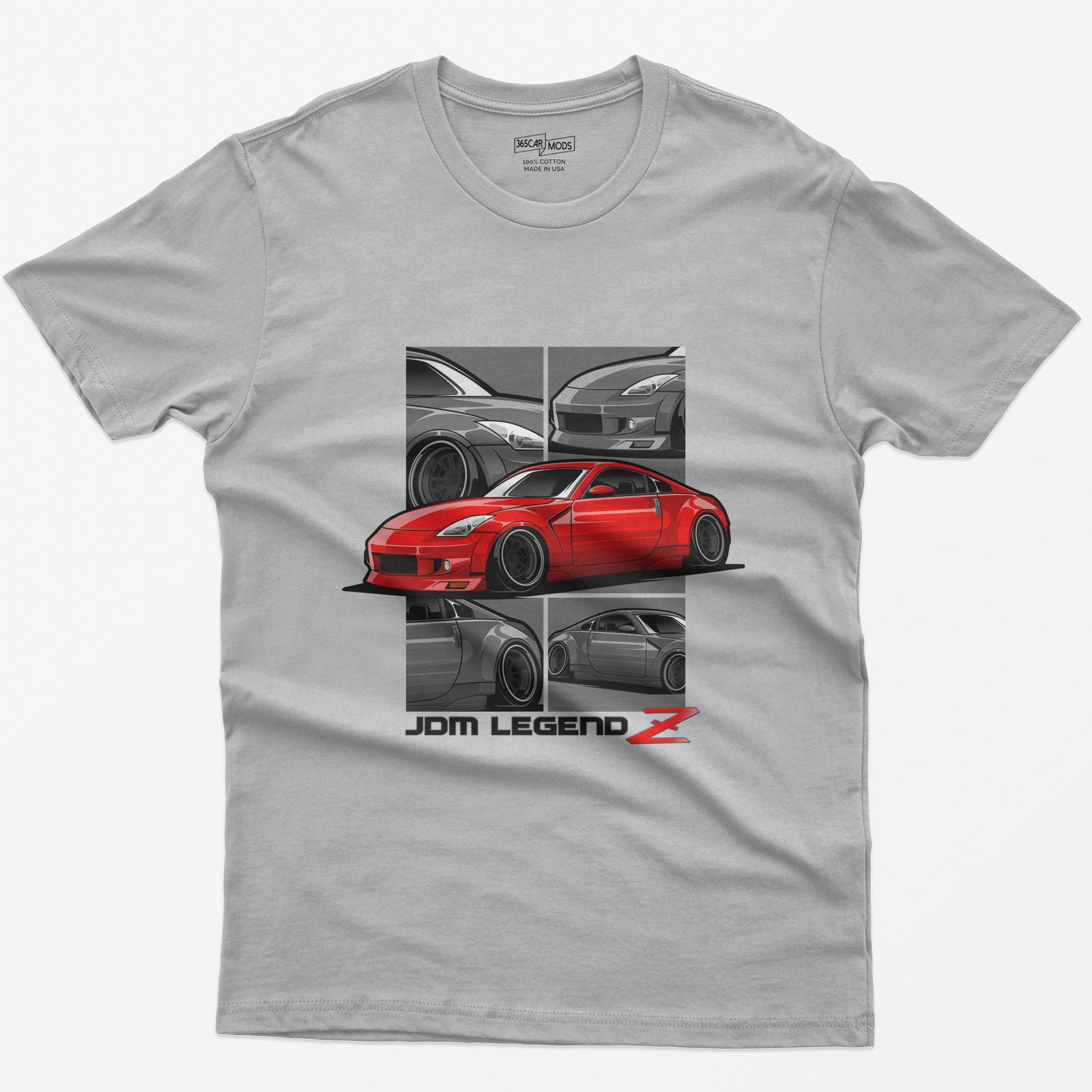 Z33 JDM Sports Car T-Shirt - Athletic Heather