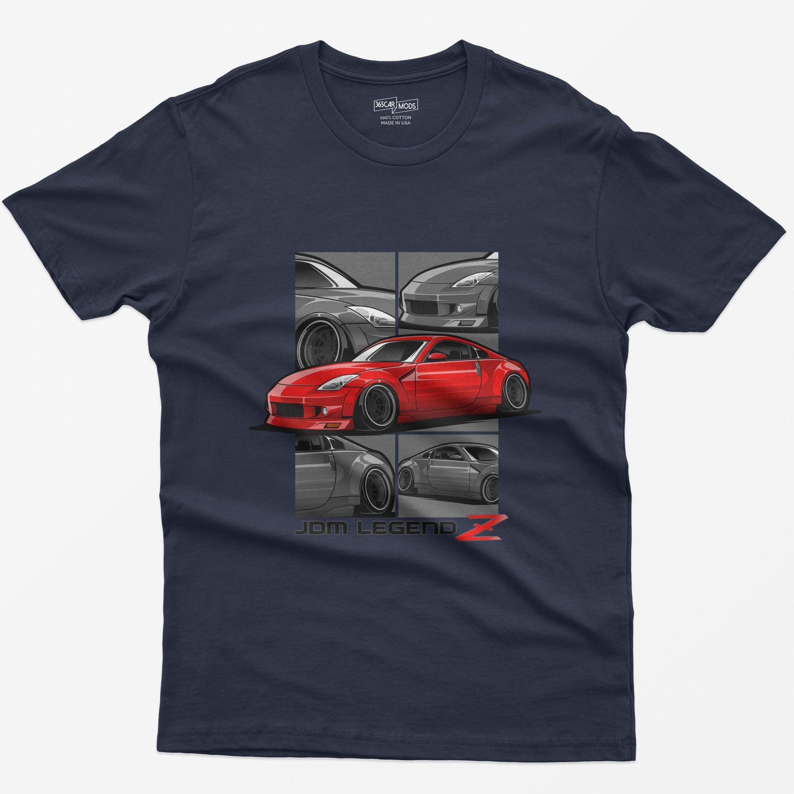 Z33 JDM Sports Car T-Shirt - Navy