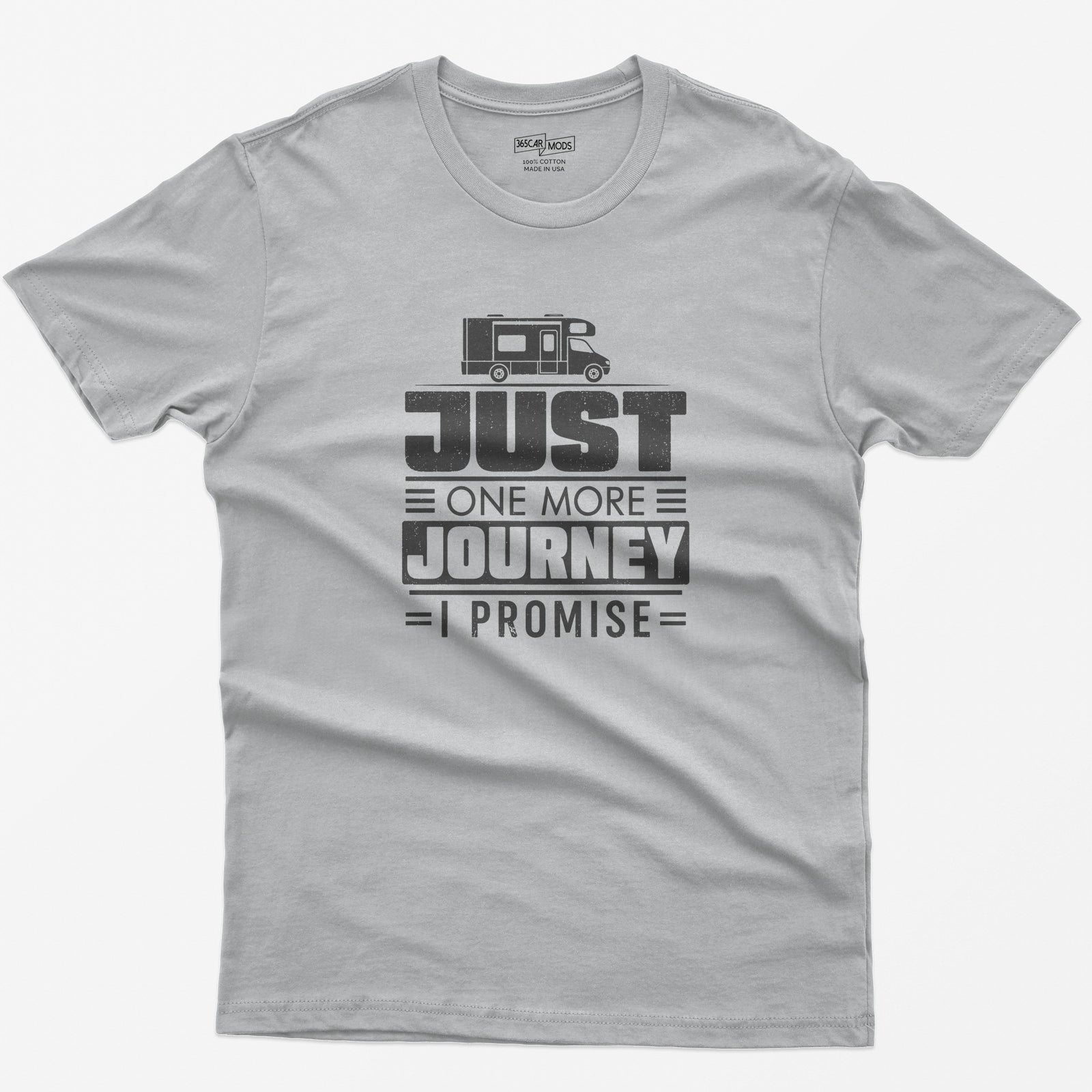 Just One More Journey T-Shirt - Sport Grey