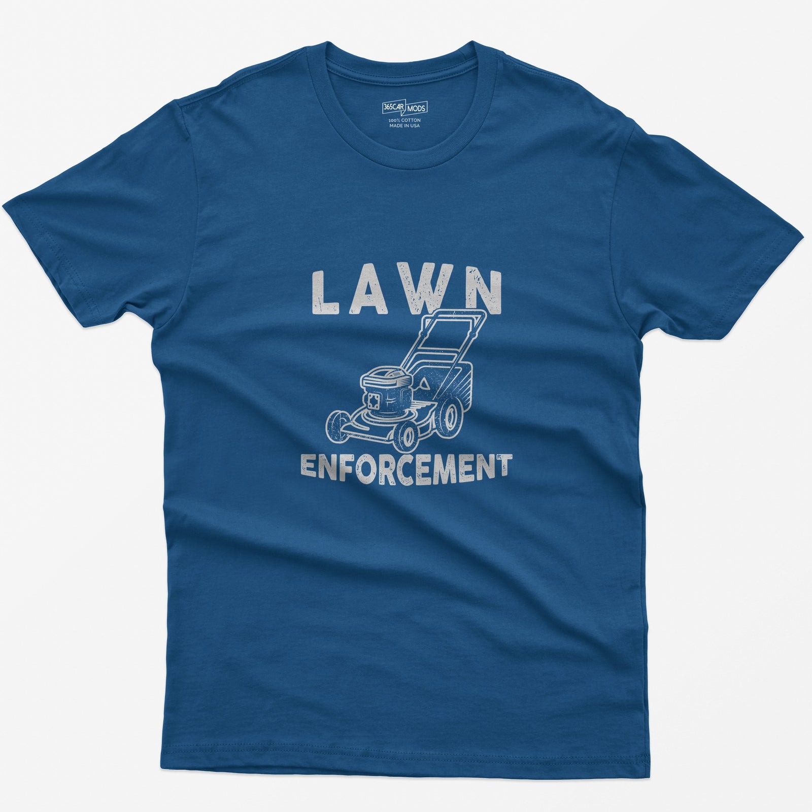 Lawn Enforcement T-Shirt - Royal